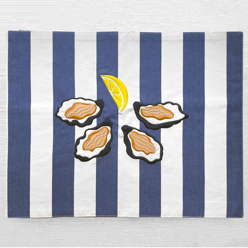 Set of 4 Chez Diane Oyster Placemats
