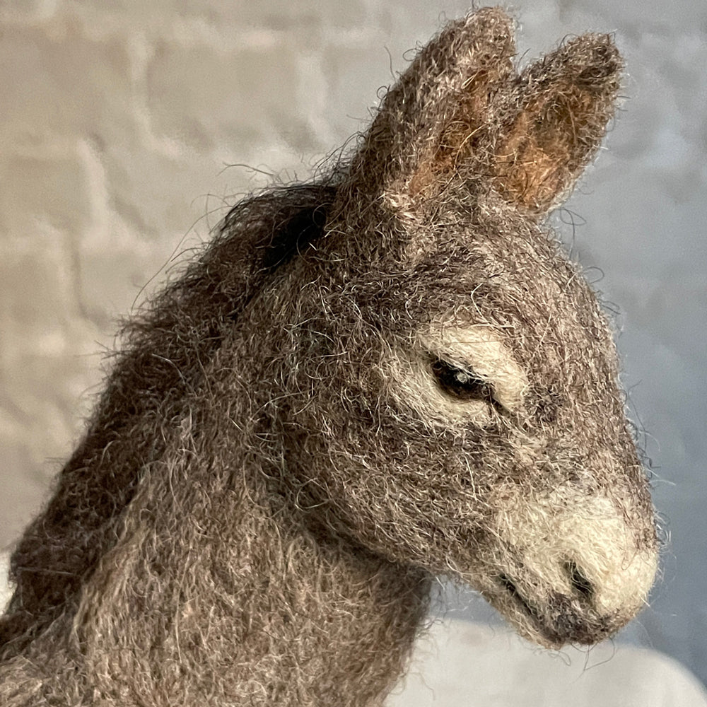 Needle Felted Donkey