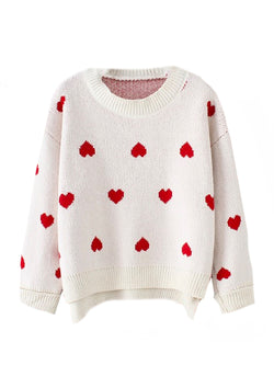 heart sweater