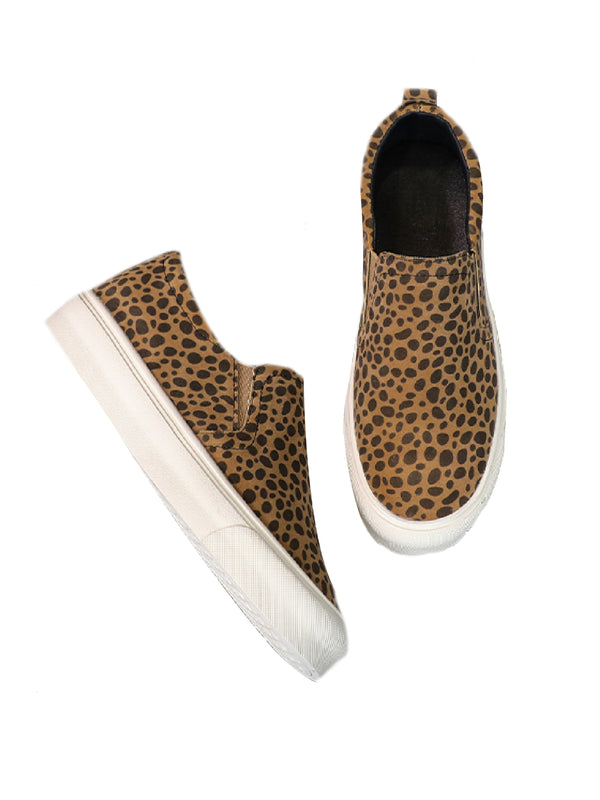 leopard print slide on sneakers