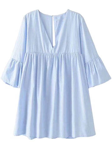 'Paris' Navy Blue Feather Shirt Dress – Goodnight Macaroon
