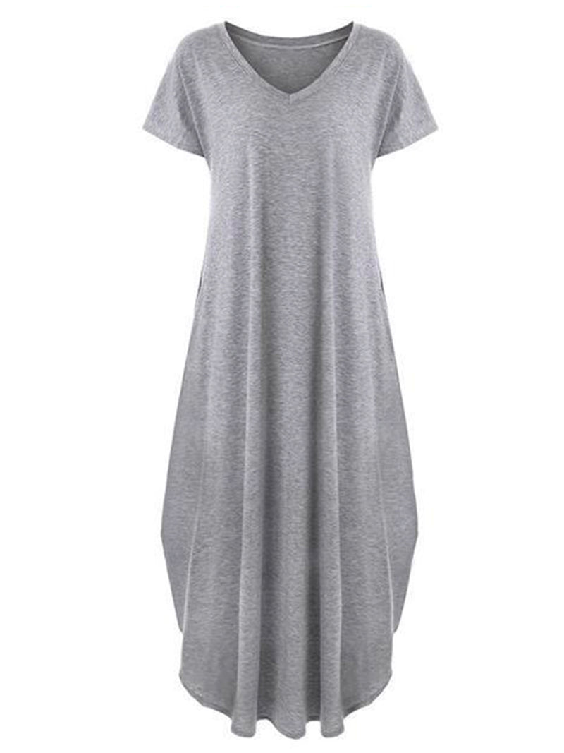 t shirt maxi dress