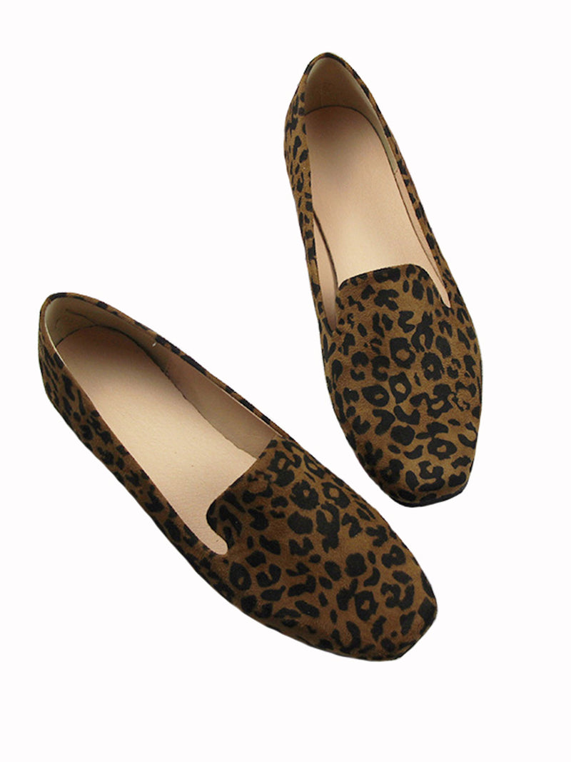 leopard loafer