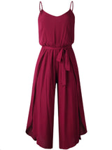 tie me down slit jumpsuit