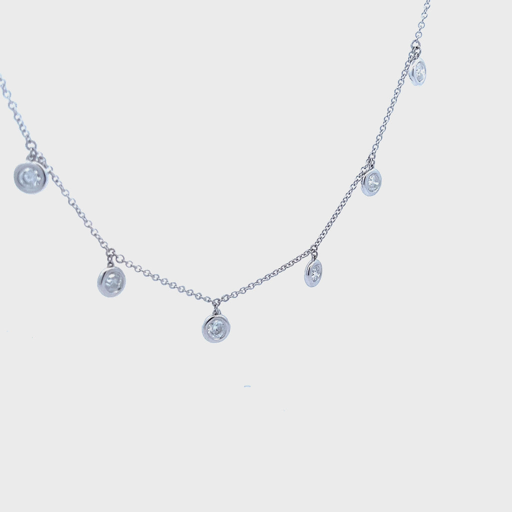 Vlora Amuleta 14K Center Star Diamonds and Bezel Pendant Necklace (0.2