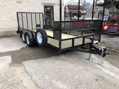 16' Custom Built Landscape Trailer 