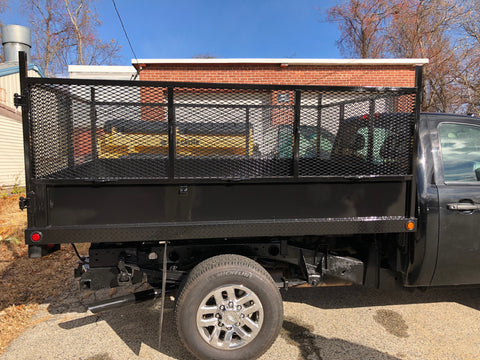 Custom built truck rack. Welch Welding and Truck Equipment, Inc.