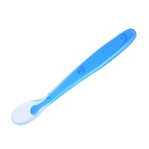 Powder Blue Silicone Spoons – Simply Sweet Kids