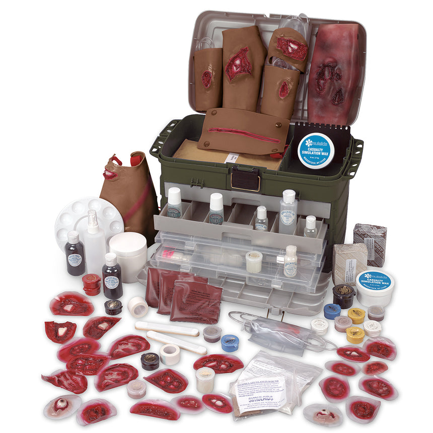Xtreme 2 Trauma Moulage Kit. [800-025] – Nasco Healthcare