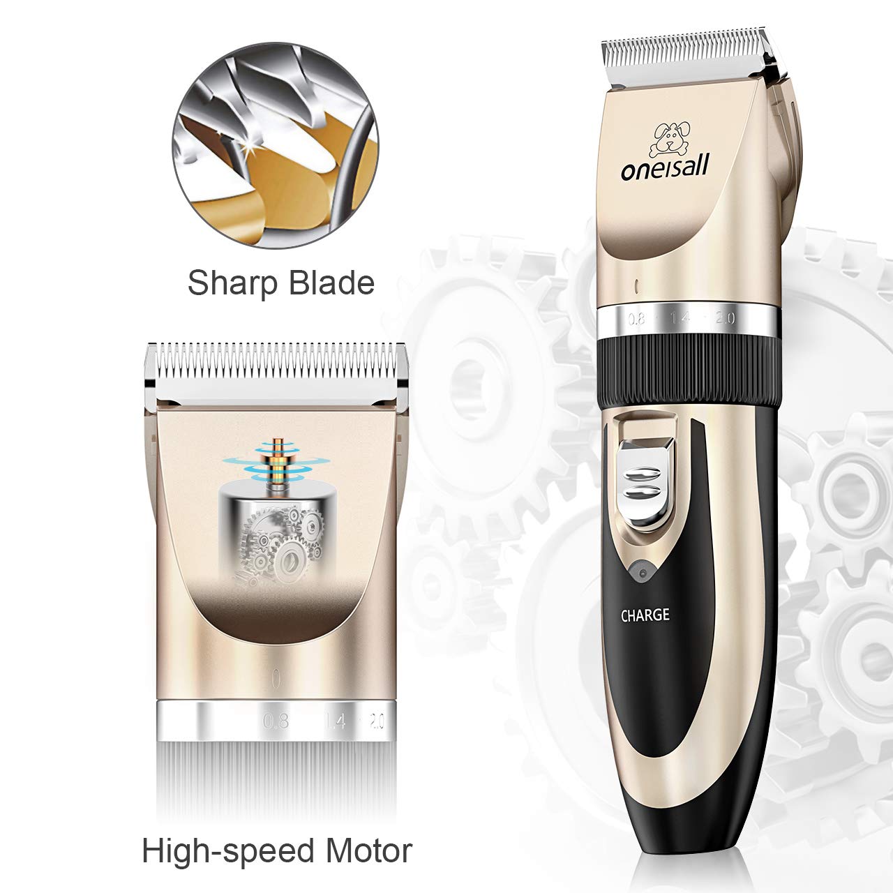 oneisall dog shaver clippers manual