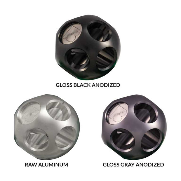 Billet Aluminum Shift Knob - Hollow Man Elongated