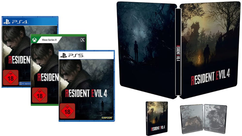 Resident Evil 4 REMAKE SteelBook - PlayStation 4 / PS4 / PS5 No