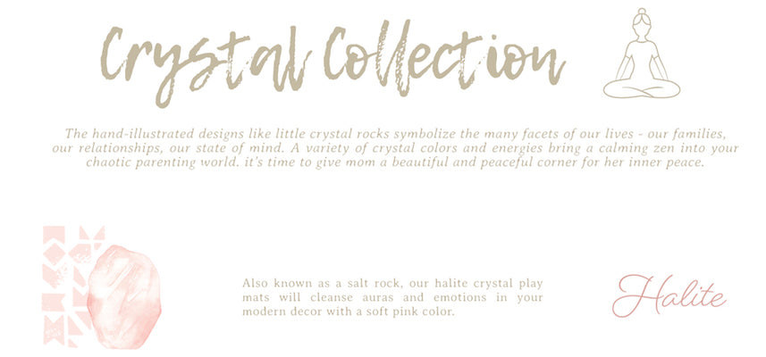 Crystal Collection Halite Play Mat