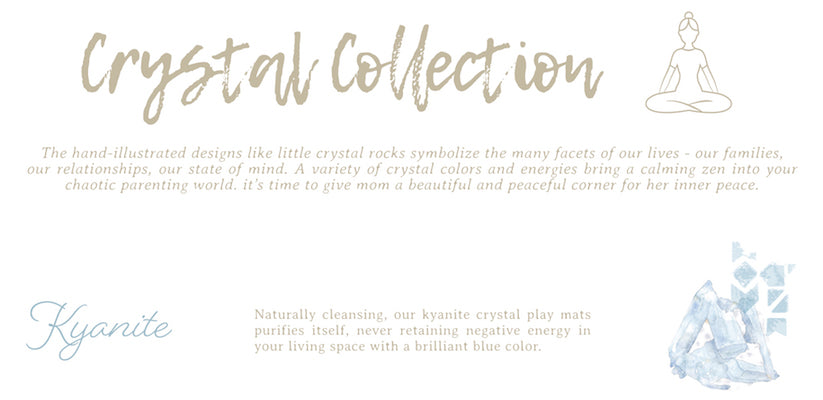 Famokids Crystal Collection Kyanite Play Mat