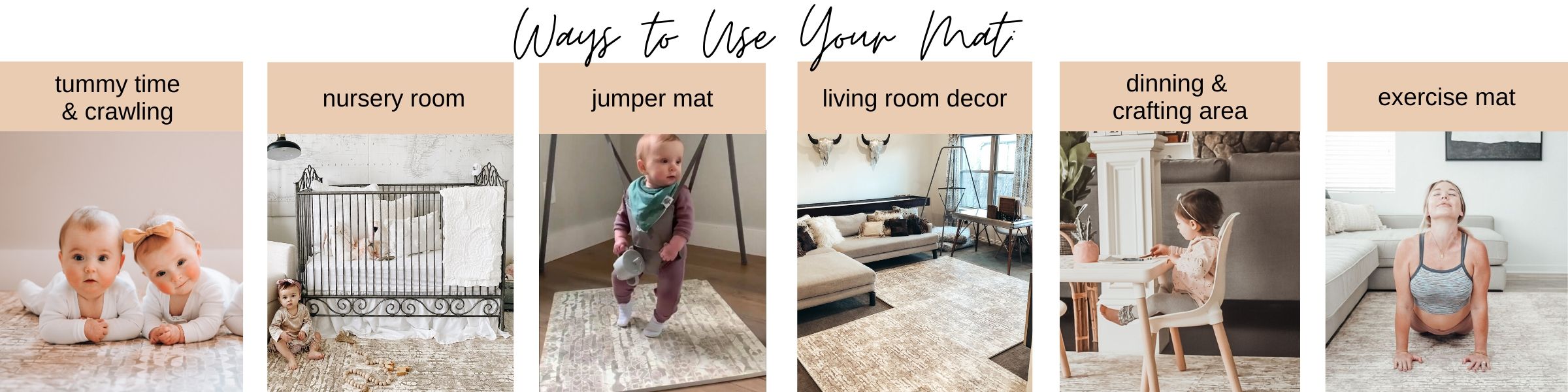 Famokids play mat ways to use