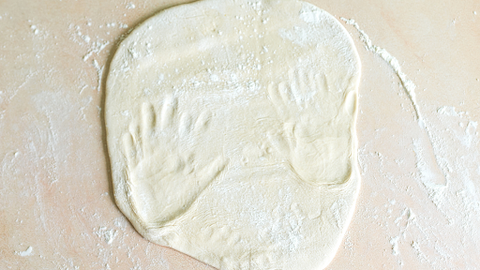 Create a Baby Handprint Ornament