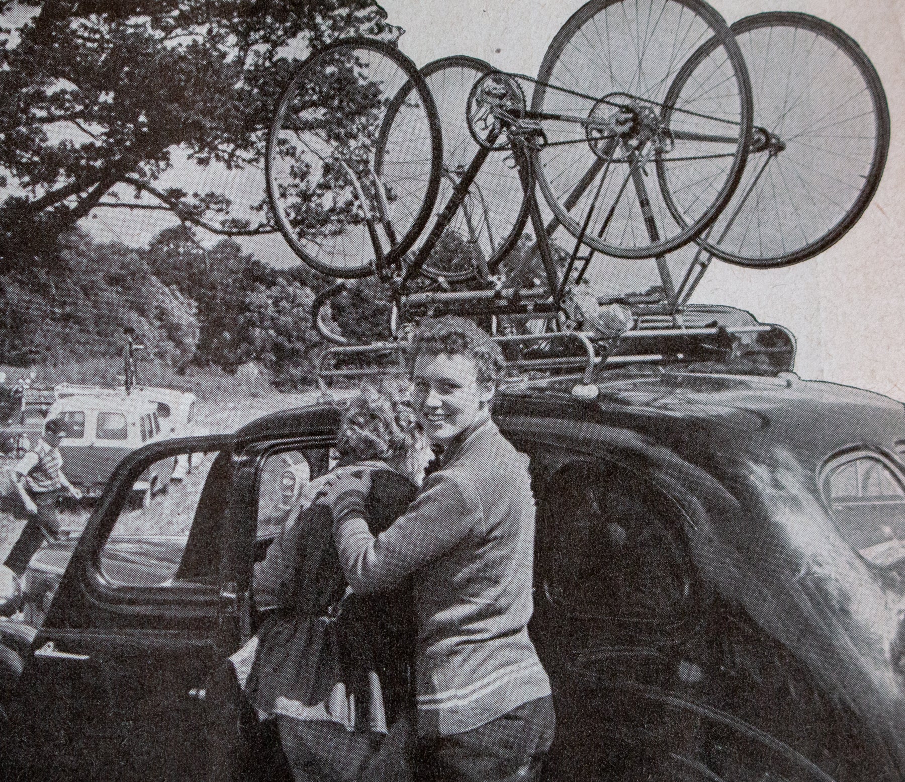 Beryl Burton After Winning the Bath Road 100 c.1960 - Pedal Pedlar Classic & Vintage Cycling