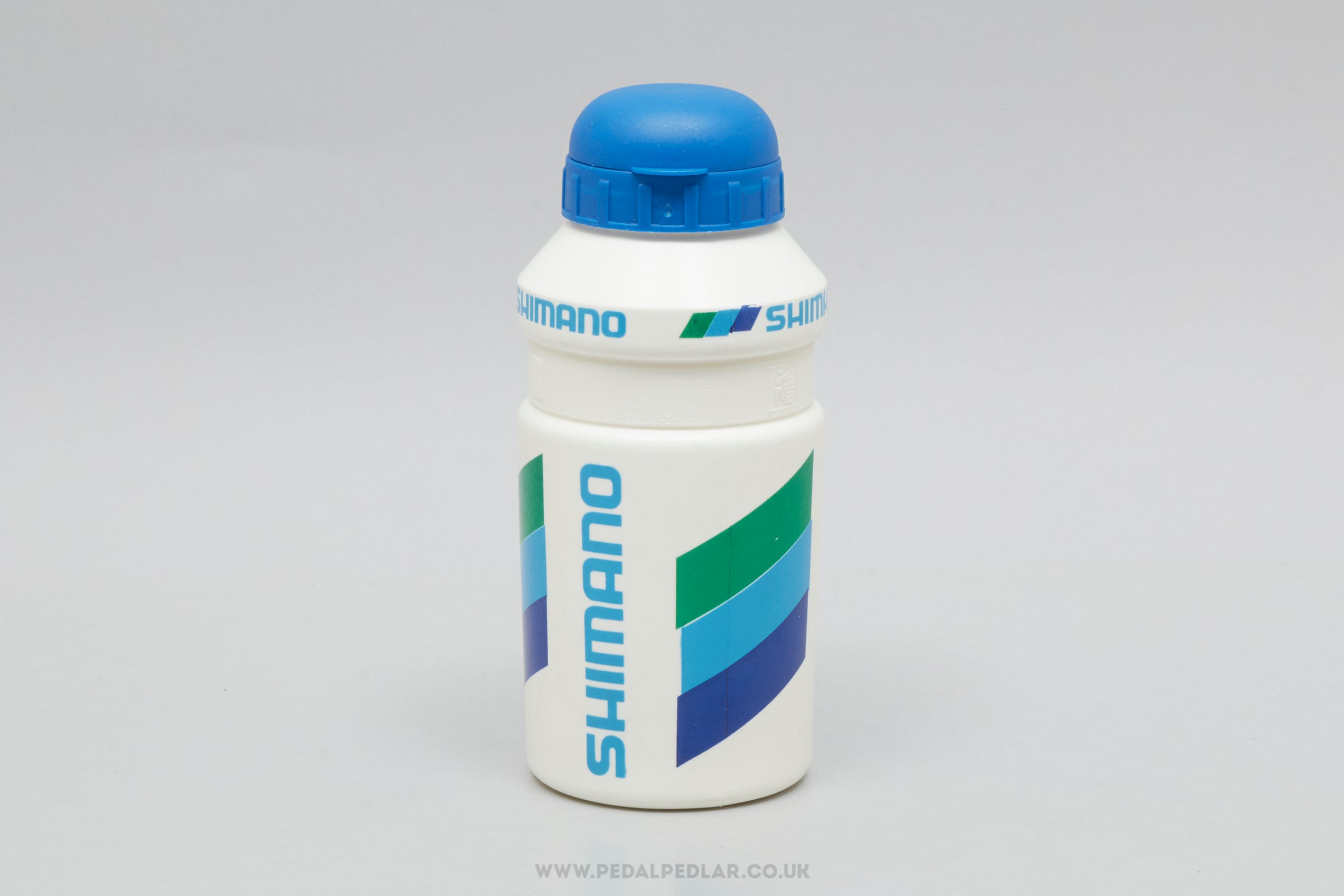 GMC Shimano Team Tricolour NOS Vintage 550 ml Water Bottle - Pedal Pedlar - Buy New Old Stock Cycle Accessories