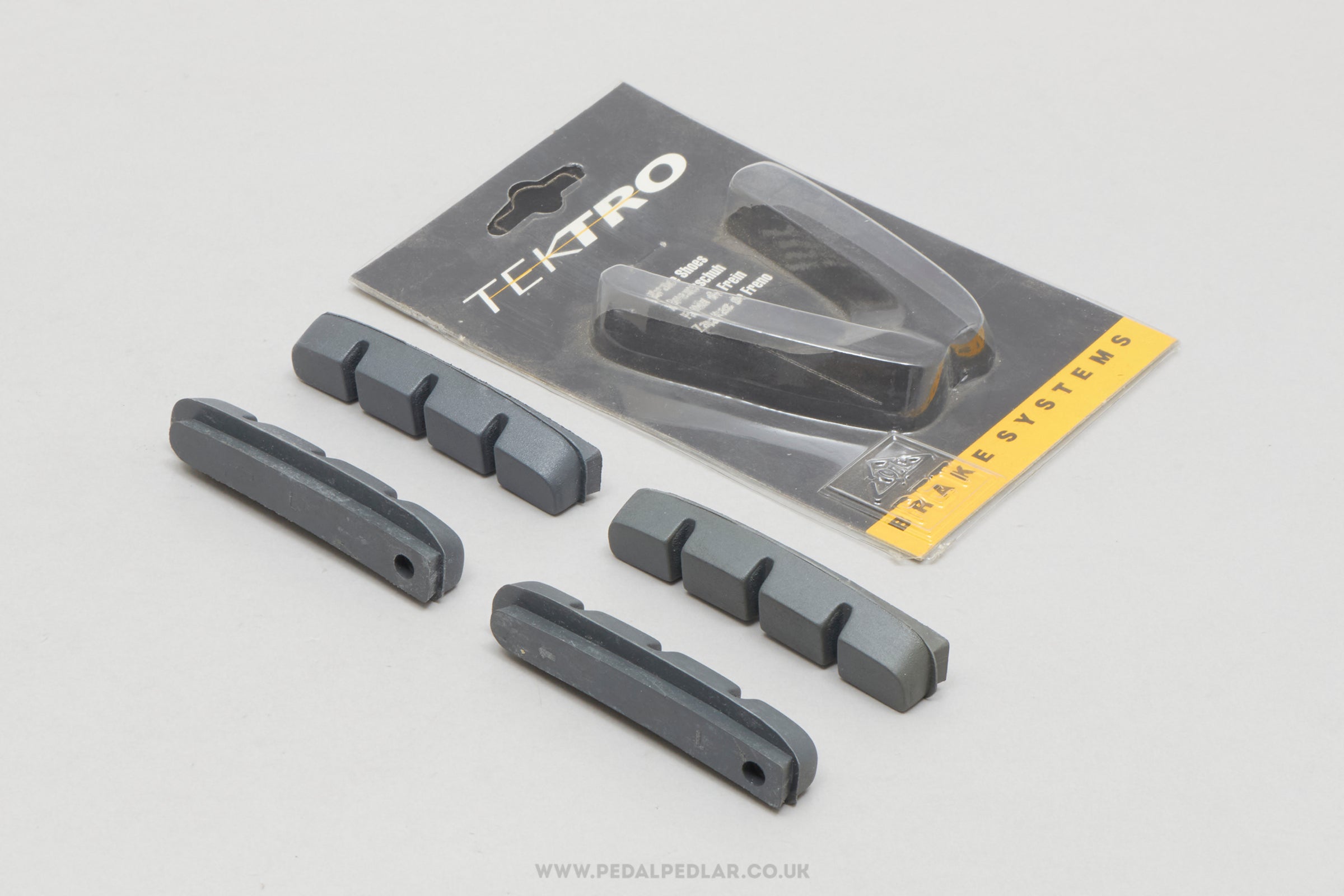 Tektro Shimano XT BR-M737 (864.11) NOS/NIB Classic Cantilever Brake Pad Inserts - Pedal Pedlar - Buy New Old Stock Bike Parts