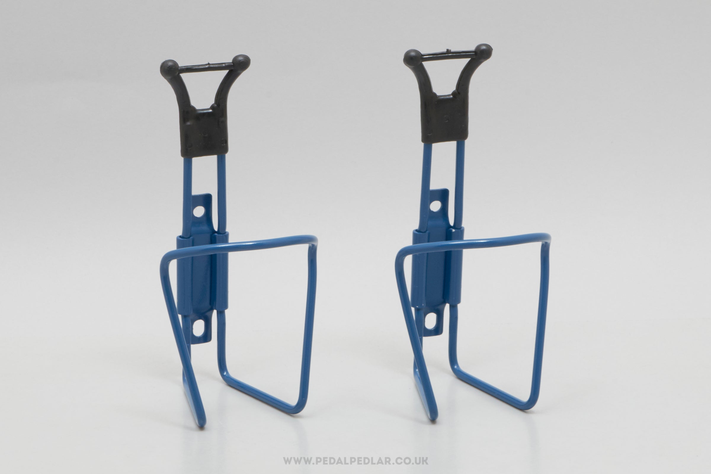 Vintage TA Style NOS Blue Bottle Cages - Pedal Pedlar - Buy New Old Stock Cycle Accessories