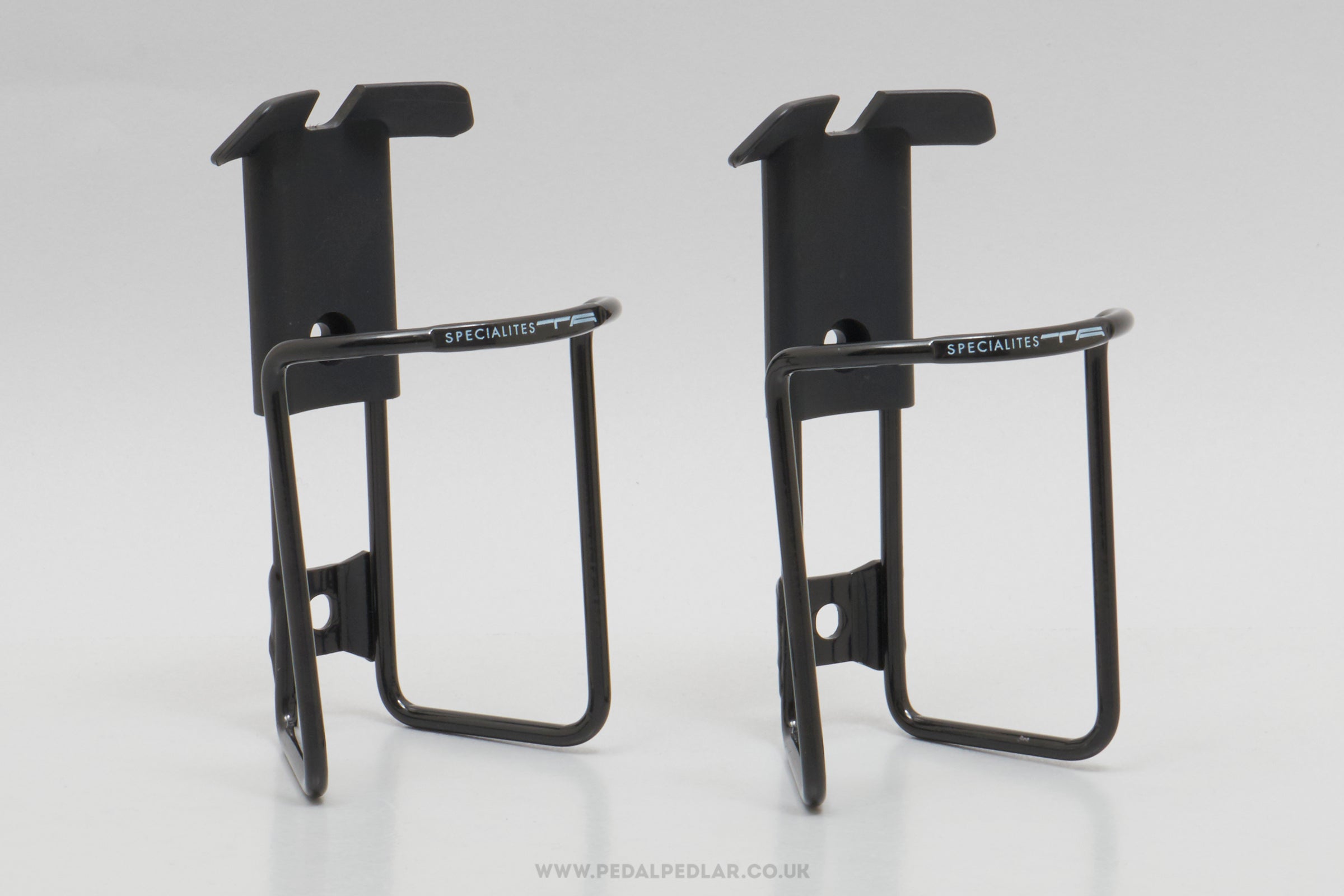 Specialites T.A. Sierra NOS Classic Black Bottle Cages - Pedal Pedlar - Buy New Old Stock Cycle Accessories