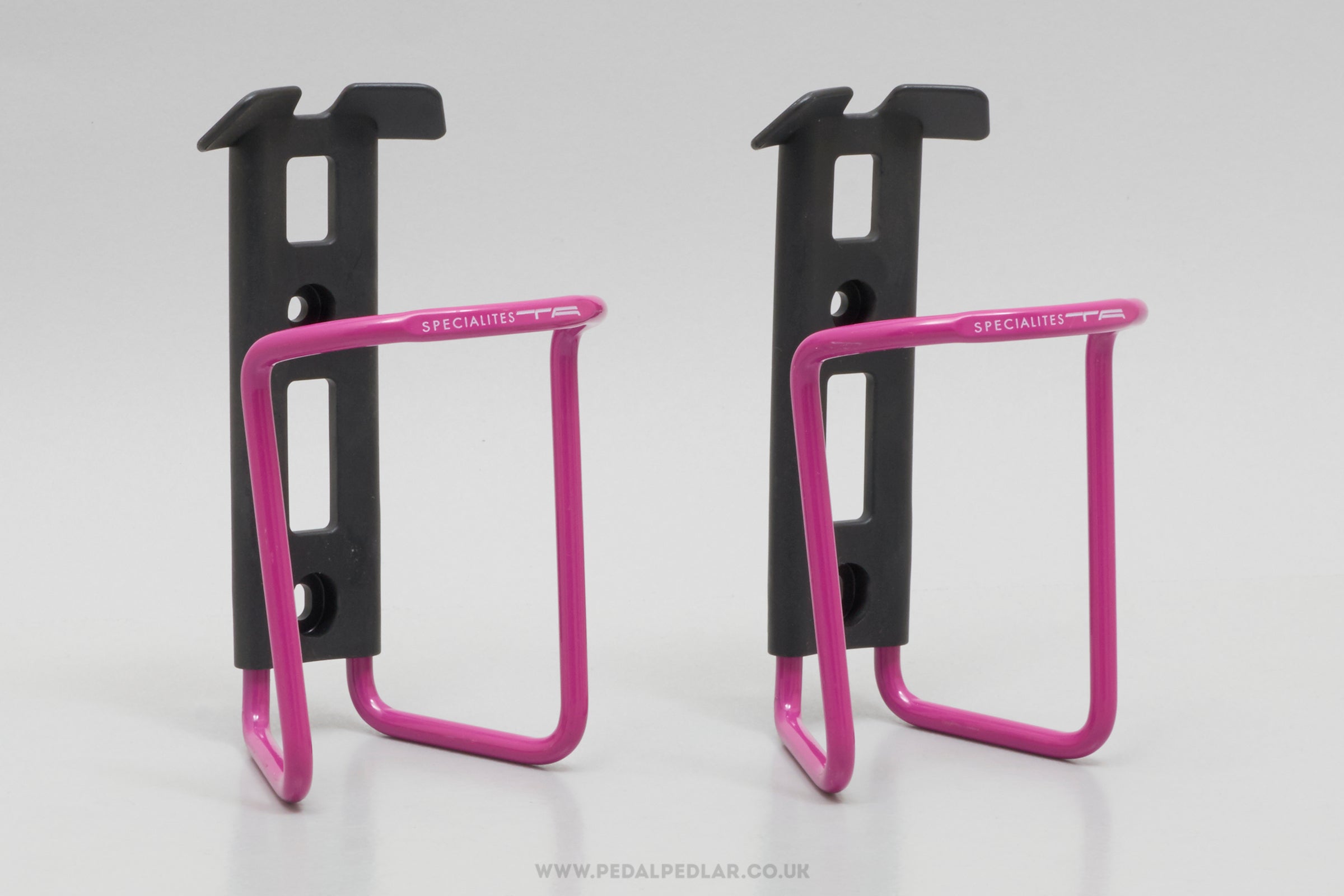 Specialites T.A. Sierra NOS Classic Purple Bottle Cages - Pedal Pedlar - Buy New Old Stock Cycle Accessories