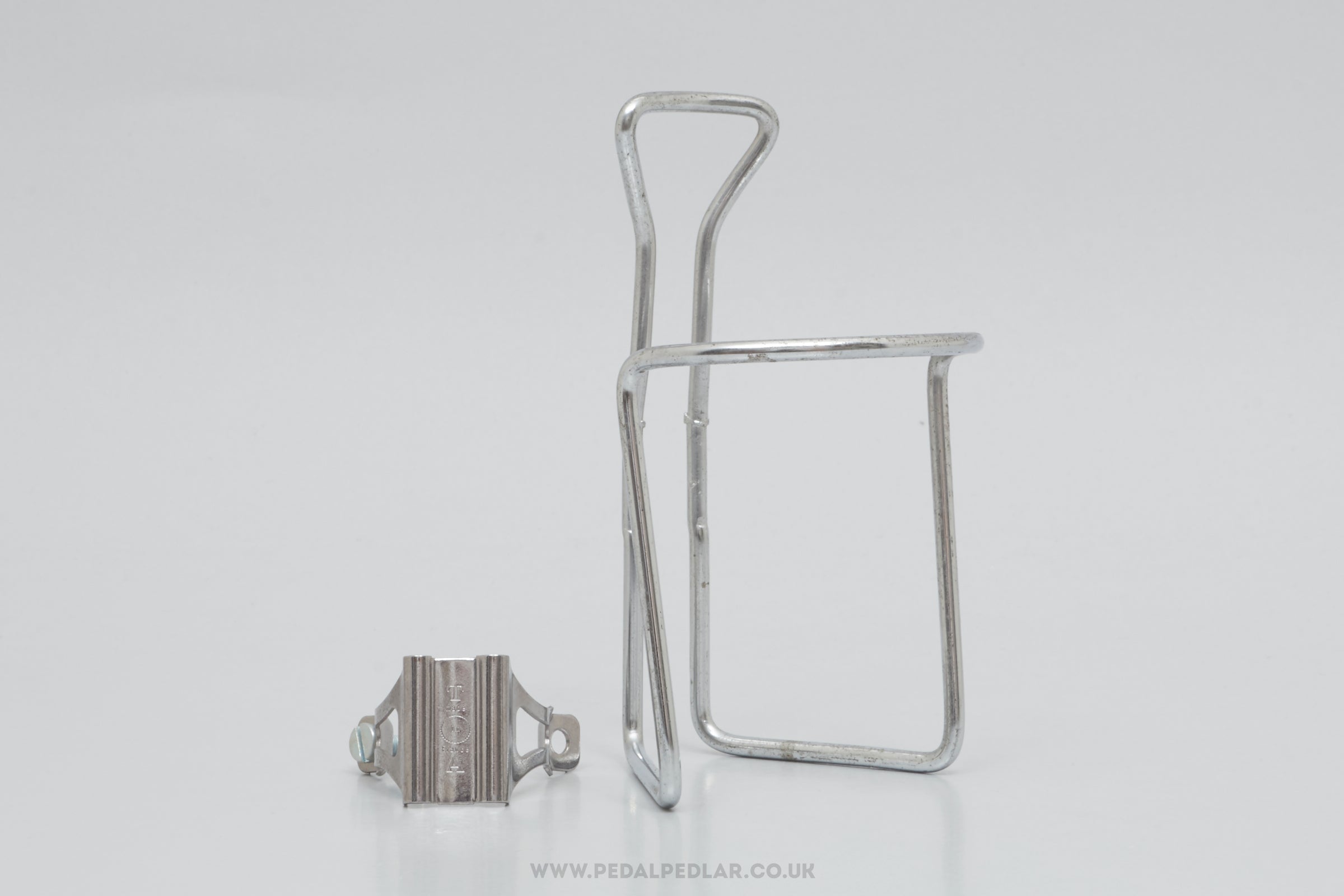 Specialites T.A. 'Criterium' (216) NOS Steel Vintage Chrome Bottle Cage - Pedal Pedlar - Buy New Old Stock Cycle Accessories