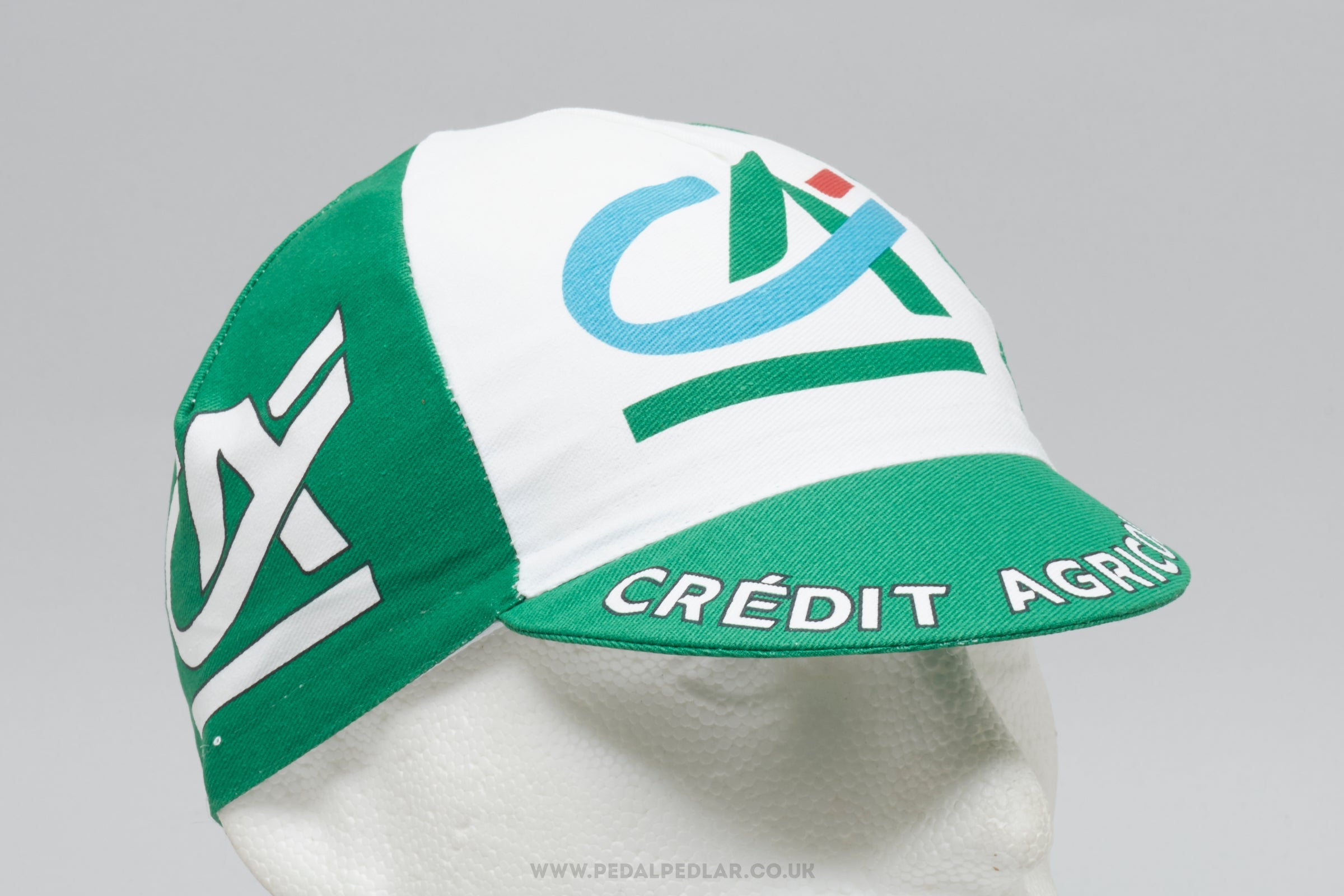 Credit Agricole NOS Classic Cotton Cycling Cap - Pedal Pedlar - Buy New Old Stock Clothing