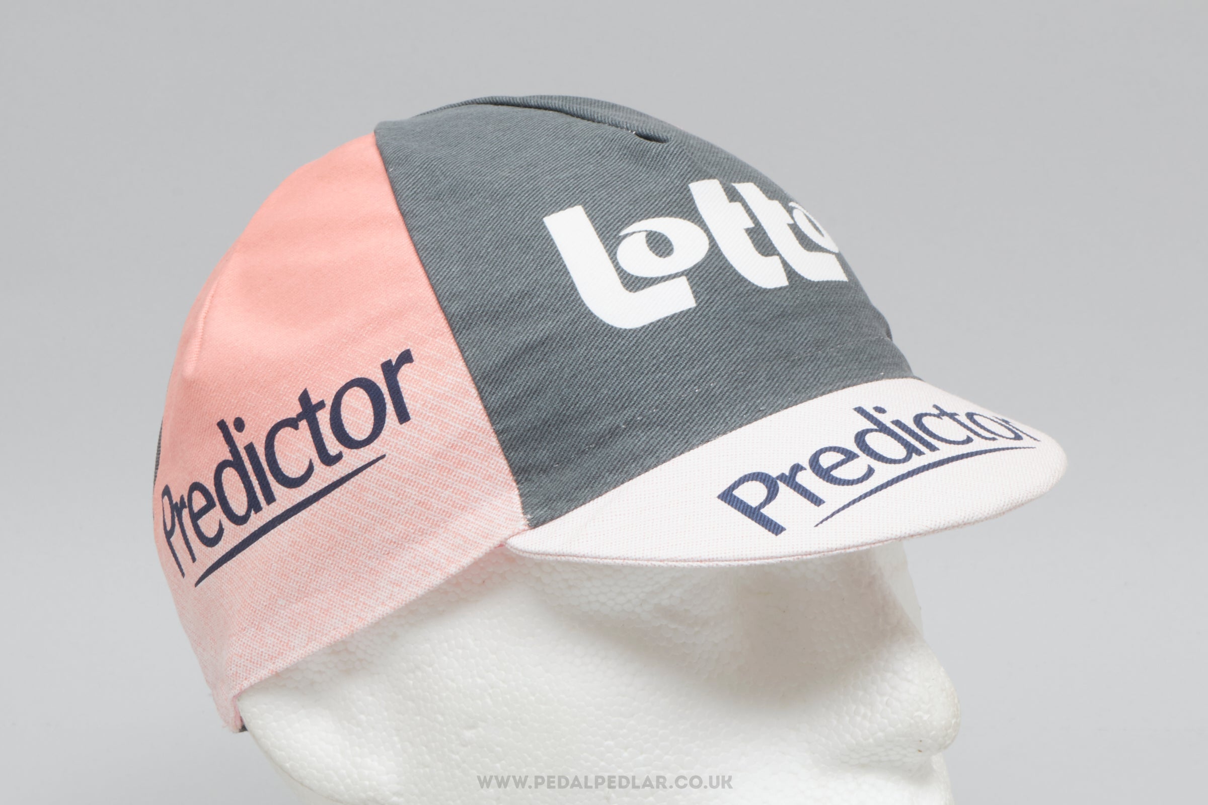 Lotto - Predictor NOS Classic Cotton Cycling Cap - Pedal Pedlar - Buy New Old Stock Clothing