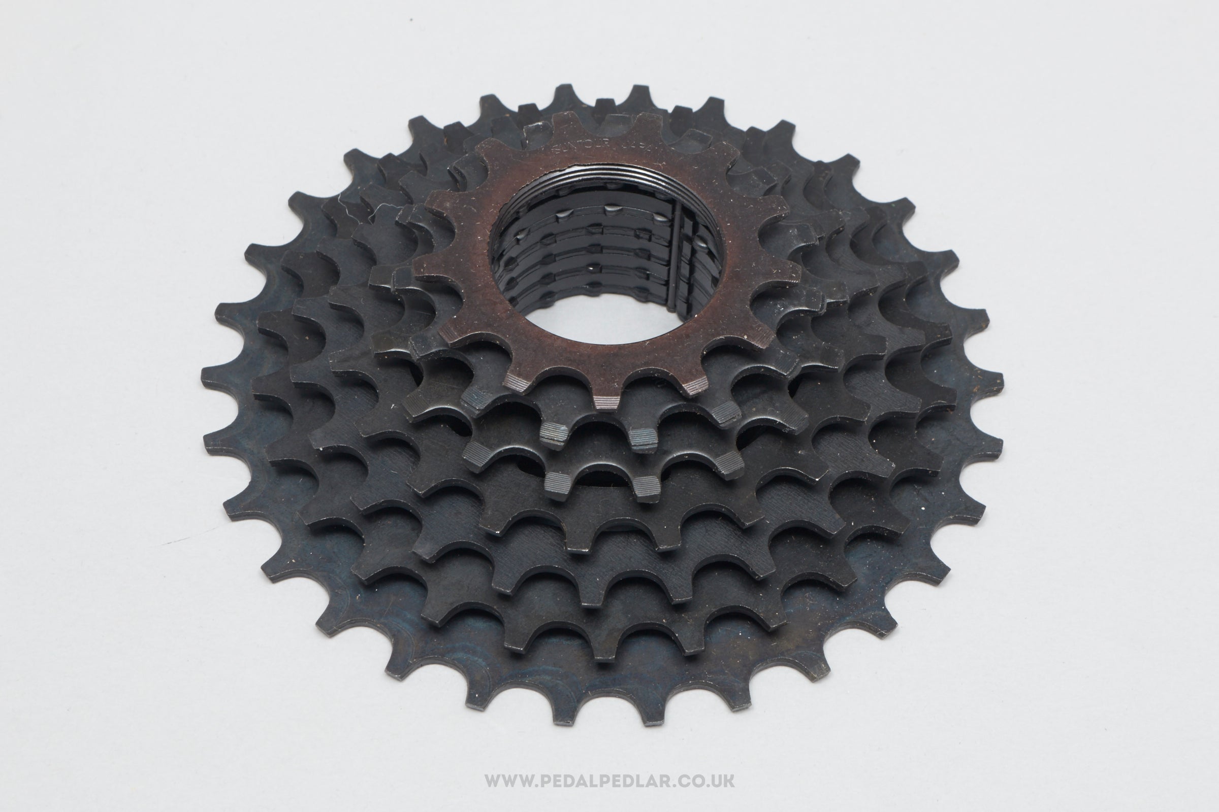 Suntour XC LTD / GPX (CS-AP00-K7) NOS Classic 7 Speed 13-30 Cassette - Pedal Pedlar - Buy New Old Stock Bike Parts