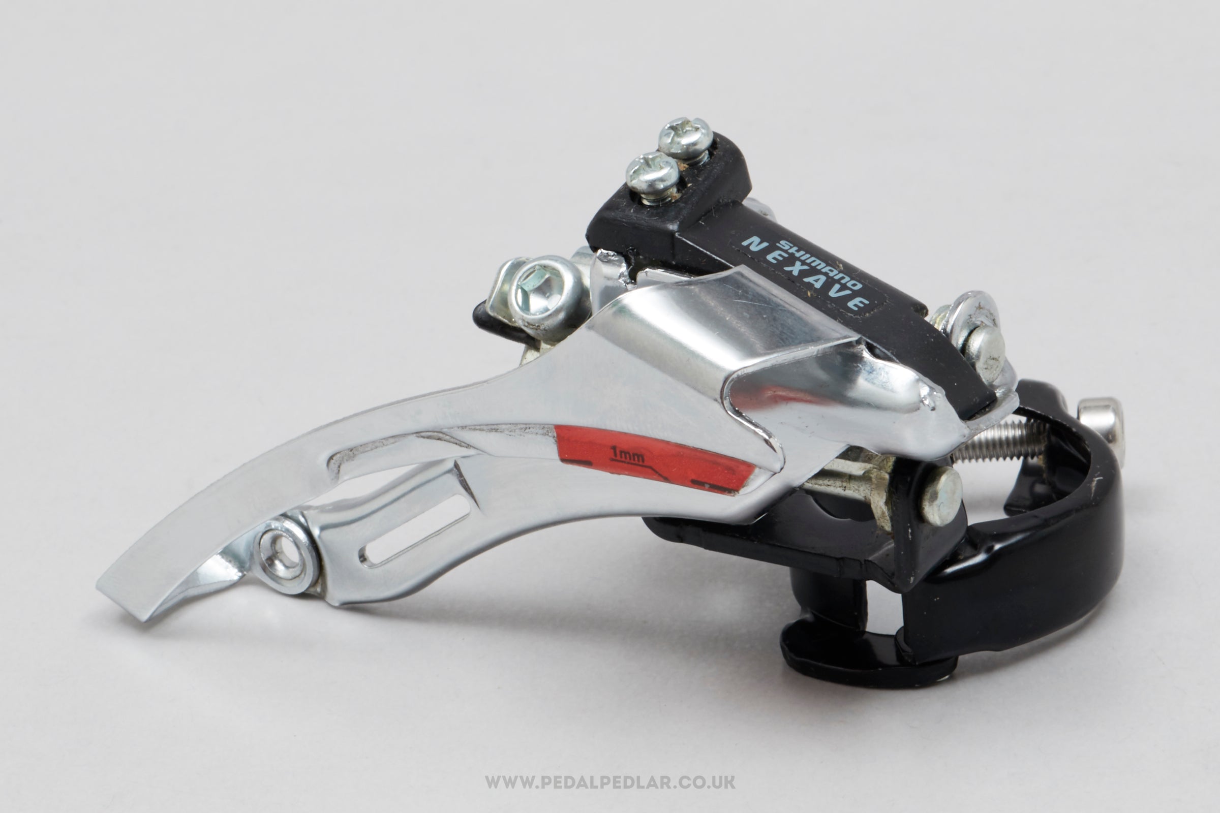 Shimano Nexave (FD-T300) NOS Classic MTB Clamp-On 28.6 mm Front Derailleur - Pedal Pedlar - Buy New Old Stock Bike Parts