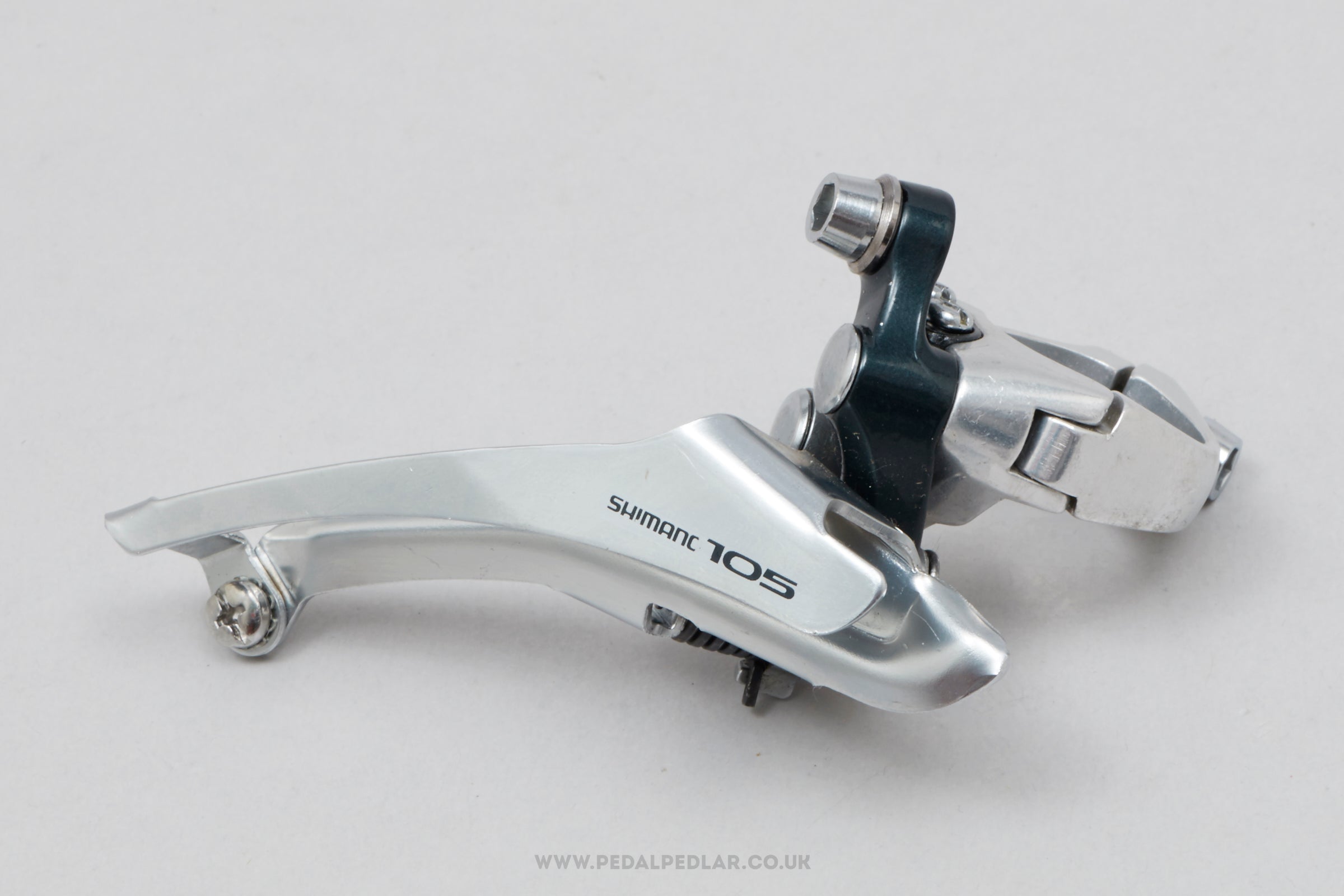 Shimano 105 (FD-1050) NOS Vintage Clamp-On 28.6 mm Front Derailleur - Pedal Pedlar - Buy New Old Stock Bike Parts