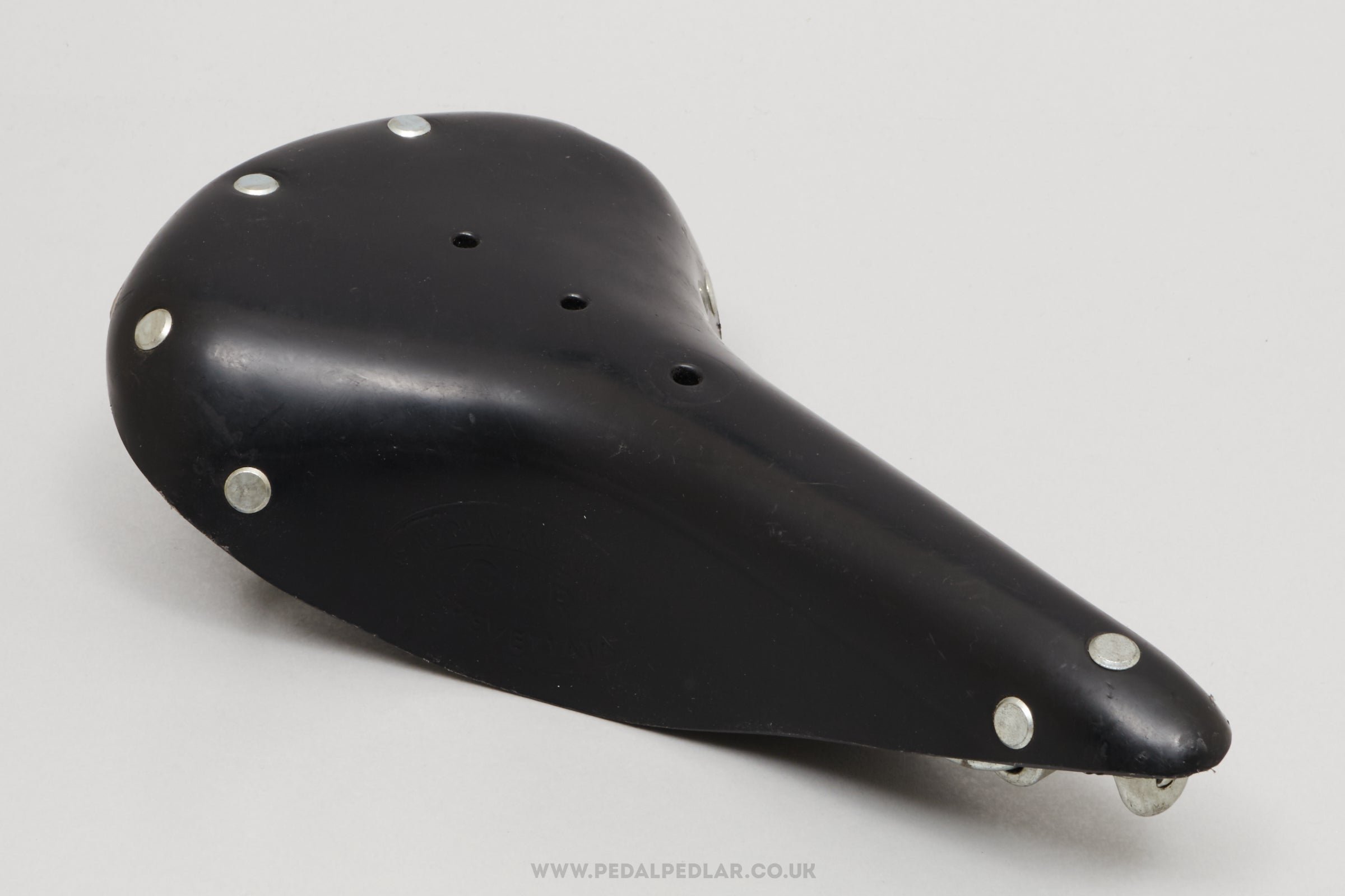 Selle San Marco GLR (B17) NOS Vintage Black Saddle - Pedal Pedlar - Buy New Old Stock Bike Parts