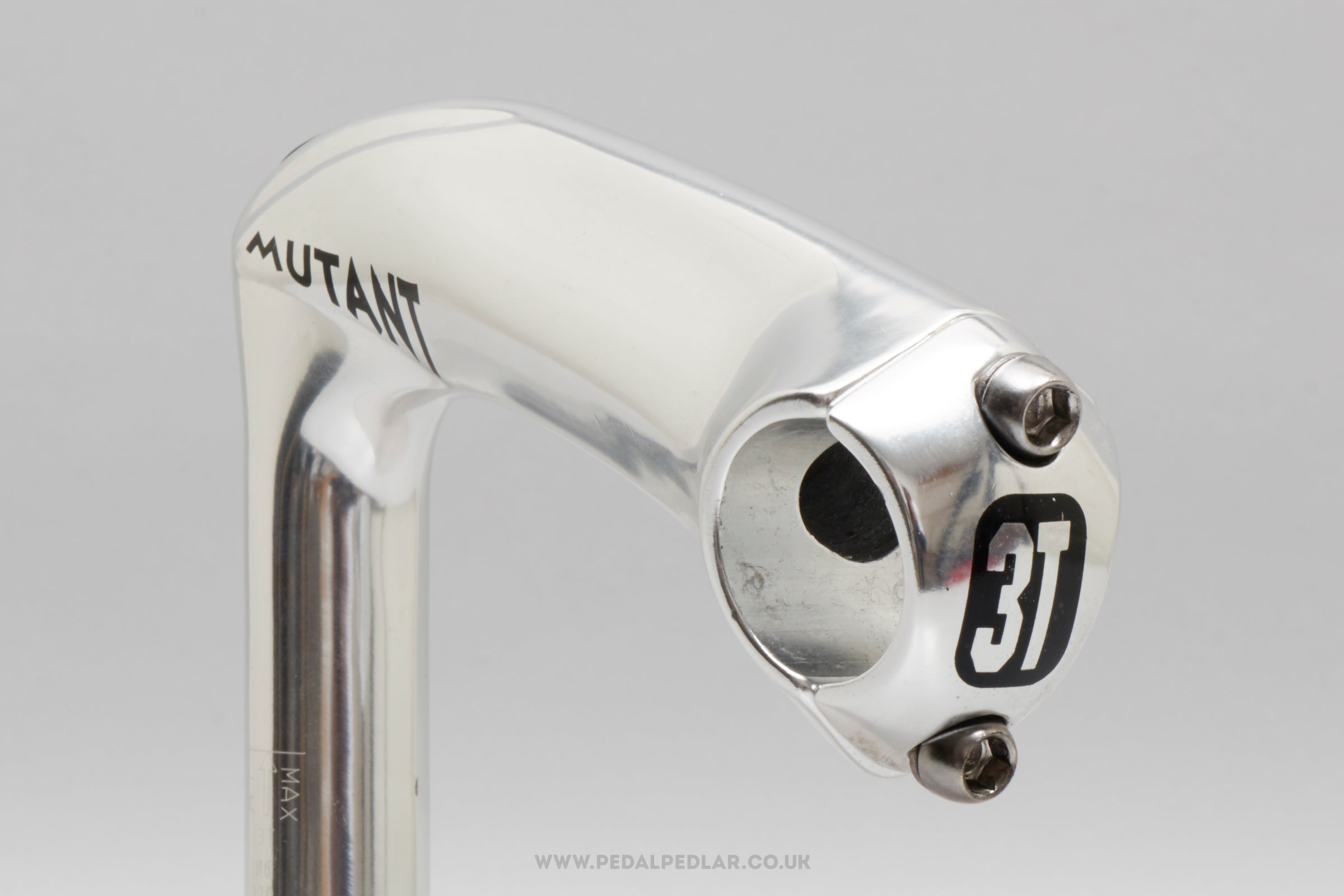 3TTT Mutant Silver NOS Classic 120 mm 1" Quill Stem - Pedal Pedlar - Buy New Old Stock Bike Parts