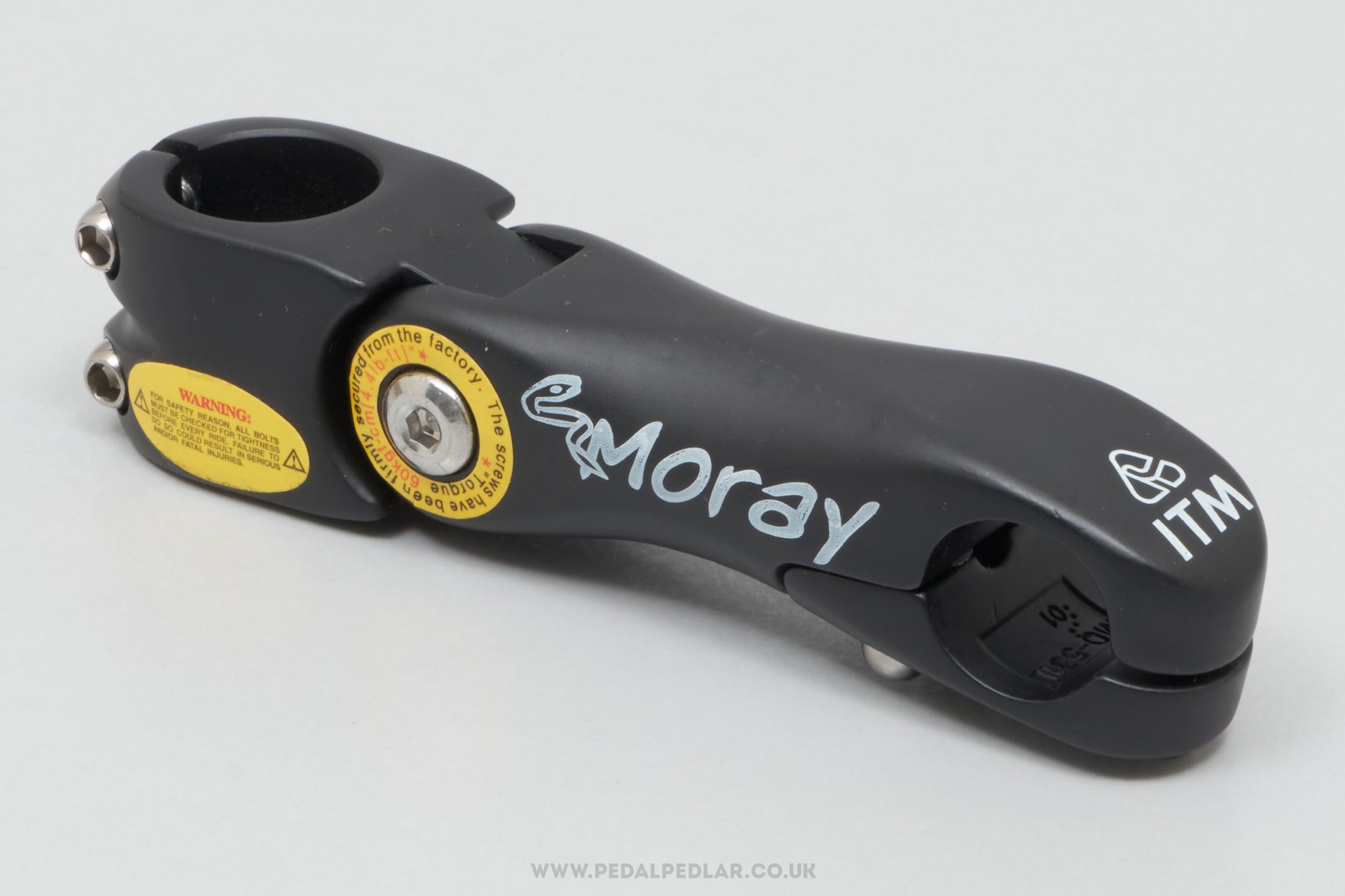 ITM Moray Adjustable NOS Classic 130 mm 1 1/8" A-Head Stem - Pedal Pedlar - Buy New Old Stock Bike Parts