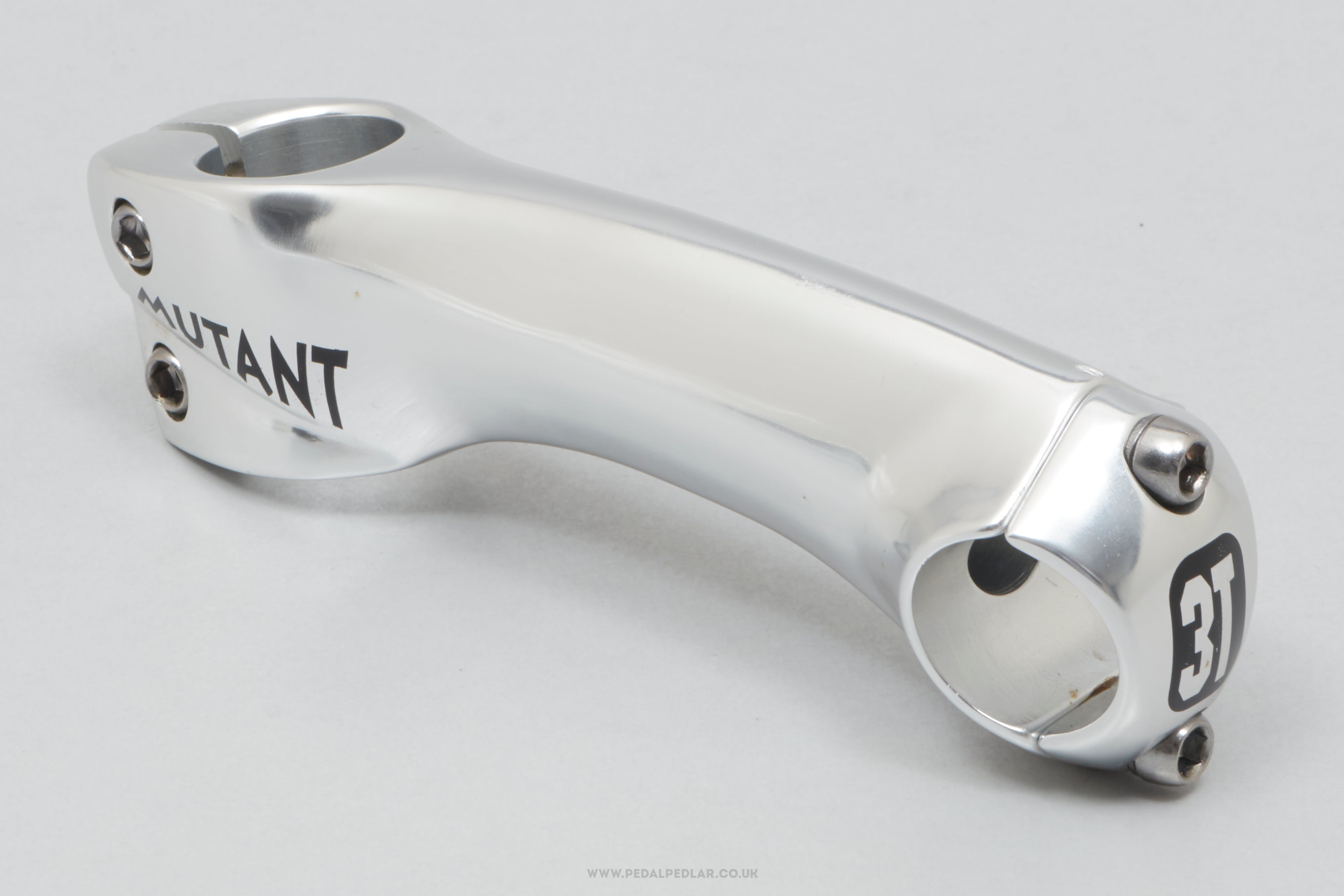 3TTT Mutant Silver NOS Classic 120 mm 1" A-Head Stem - Pedal Pedlar - Buy New Old Stock Bike Parts