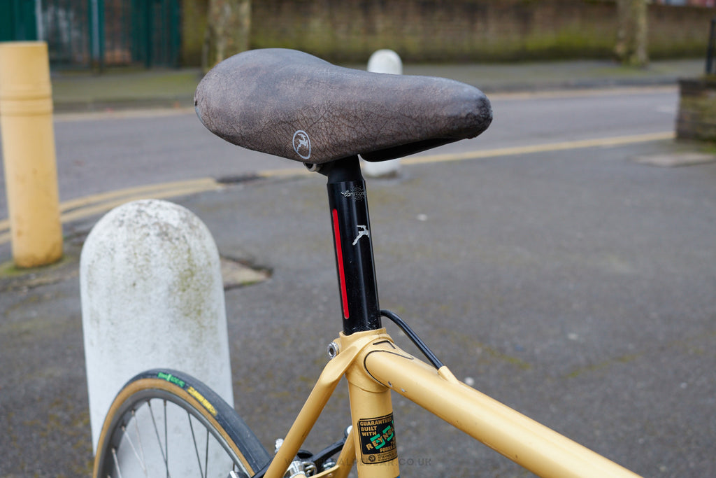 Gazelle Special Saddle for our NOS Champion Mondial at Pedal Pedlar