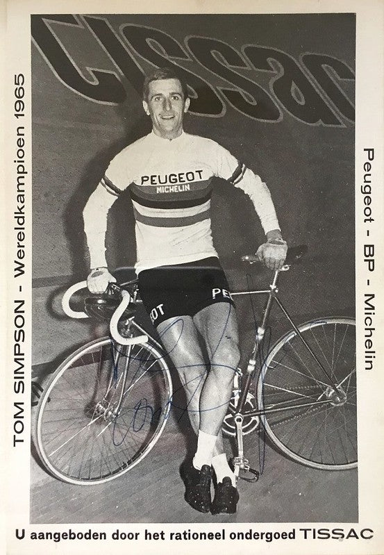 Tom Simpson World Road Race Champion - Ghent Six Day - Pedal Pedlar Classic & Vintage Cycling