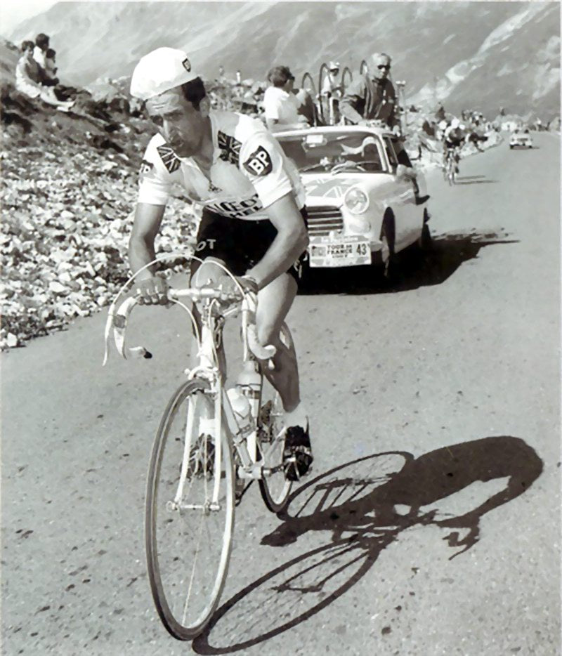 Tom Simpson on Mont Ventoux in 1967 - Pedal Pedlar Classic & Vintage Cycling