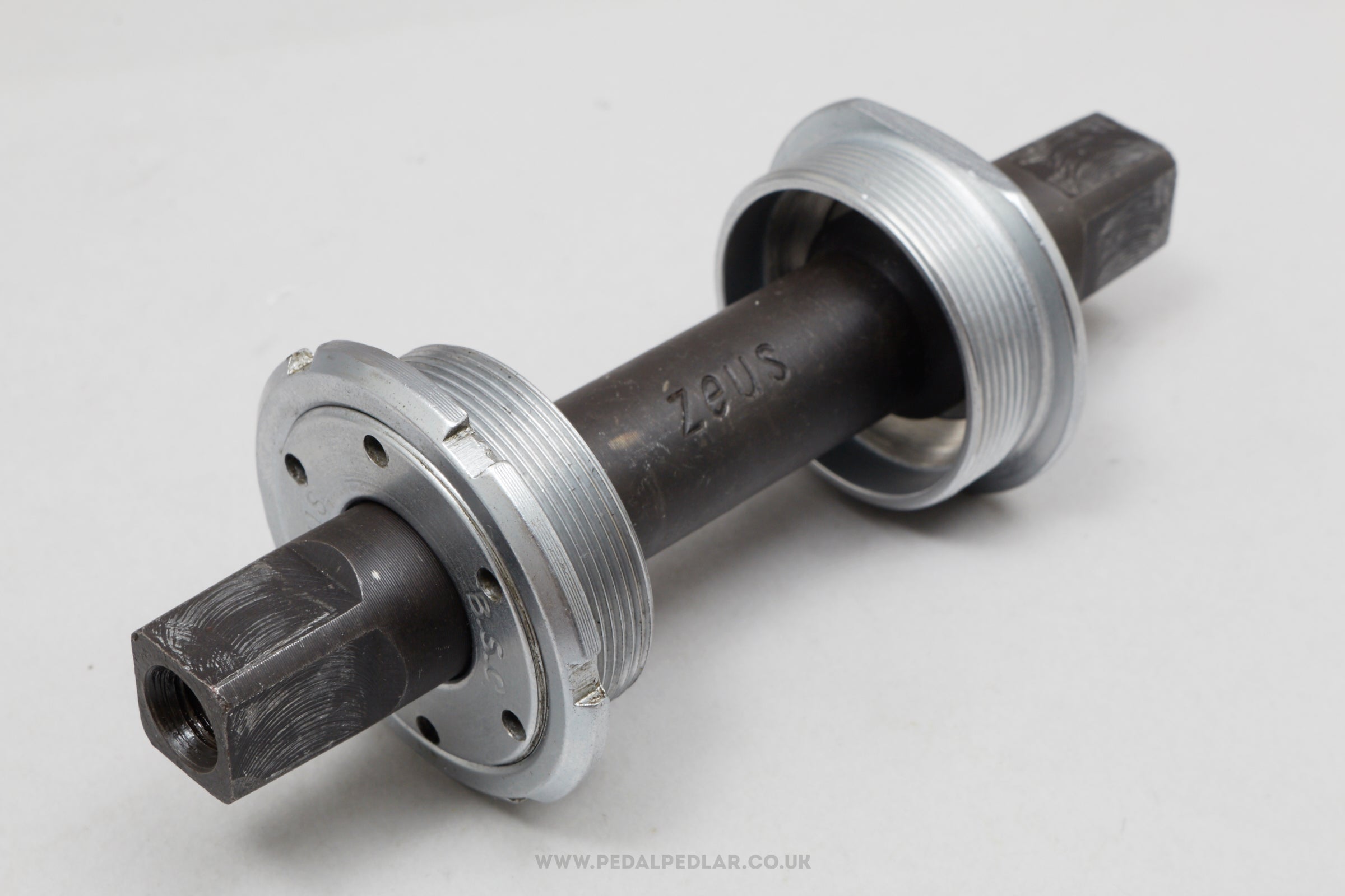 Zeus Gran Sport Vintage English 118 mm Bottom Bracket - Pedal Pedlar - Bike Parts For Sale