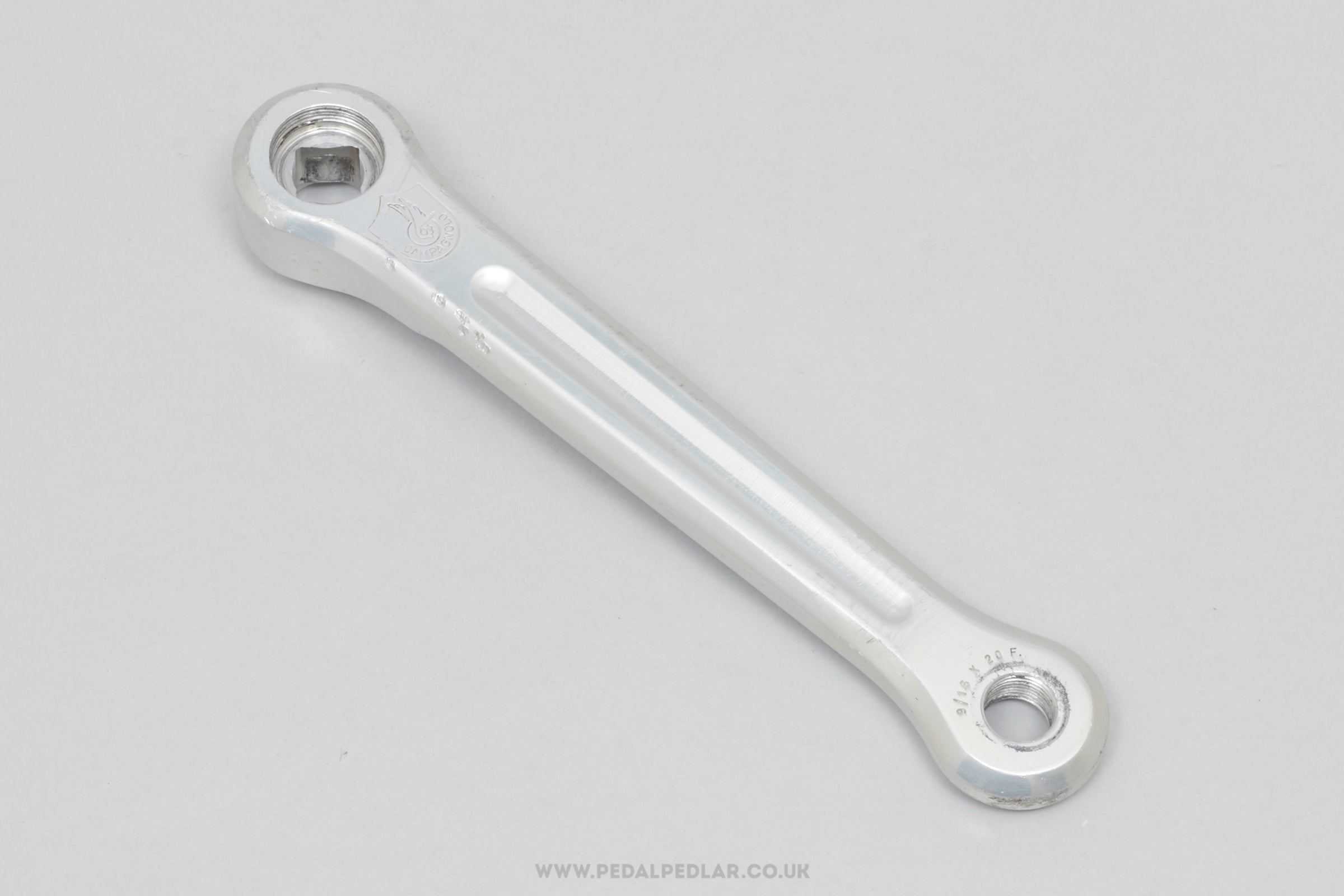 Campagnolo Nuovo/Super Record (752) c.1973 Vintage 170 mm Left Crank Arm - Pedal Pedlar - Bike Parts For Sale