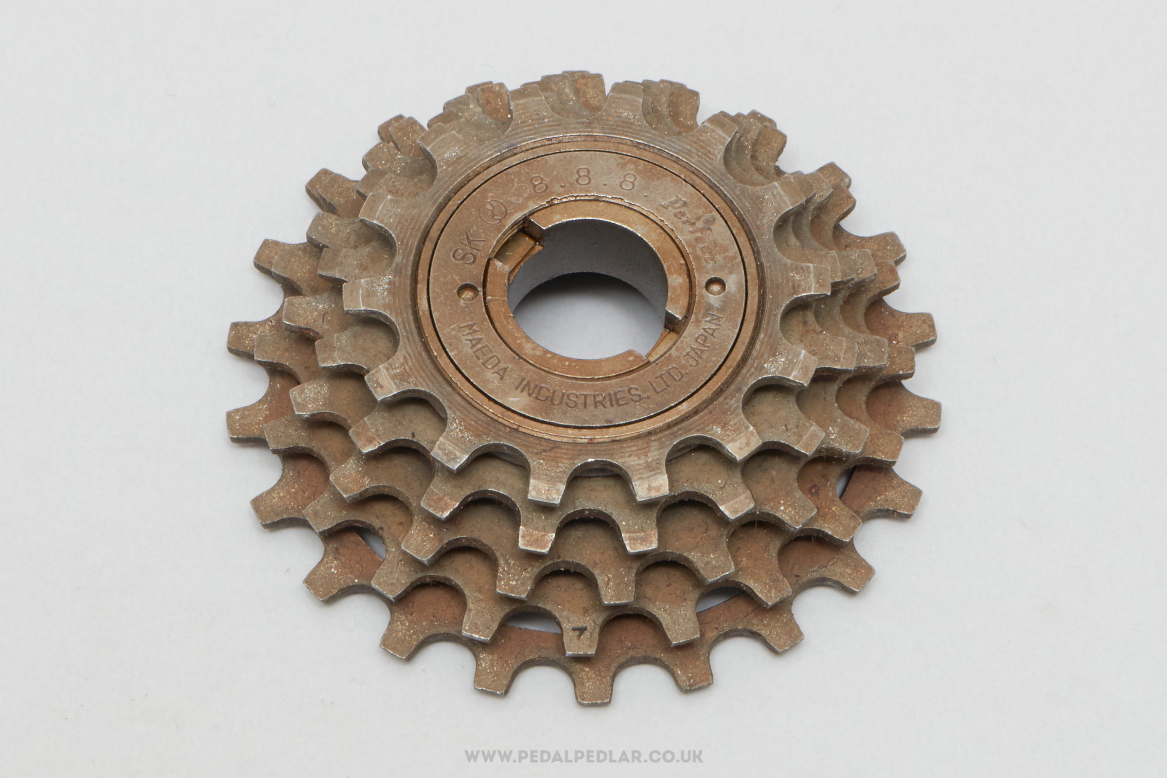 Suntour Perfect (8.8.8.) c.1976 Vintage 5 Speed 14-22 Freewheel - Pedal Pedlar - Bike Parts For Sale