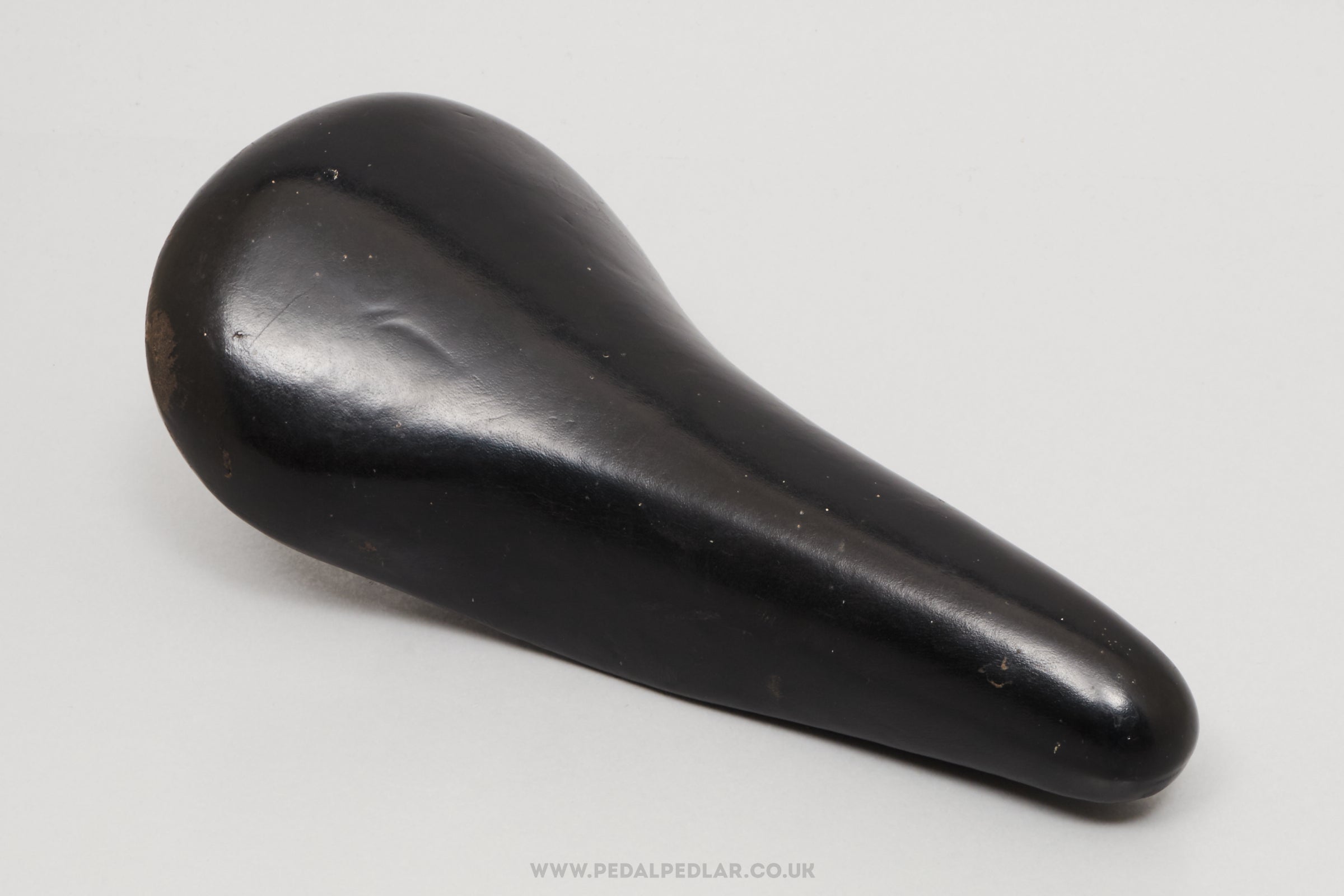 Selle Royal Vintage Black Leather Saddle - Pedal Pedlar - Bike Parts For Sale