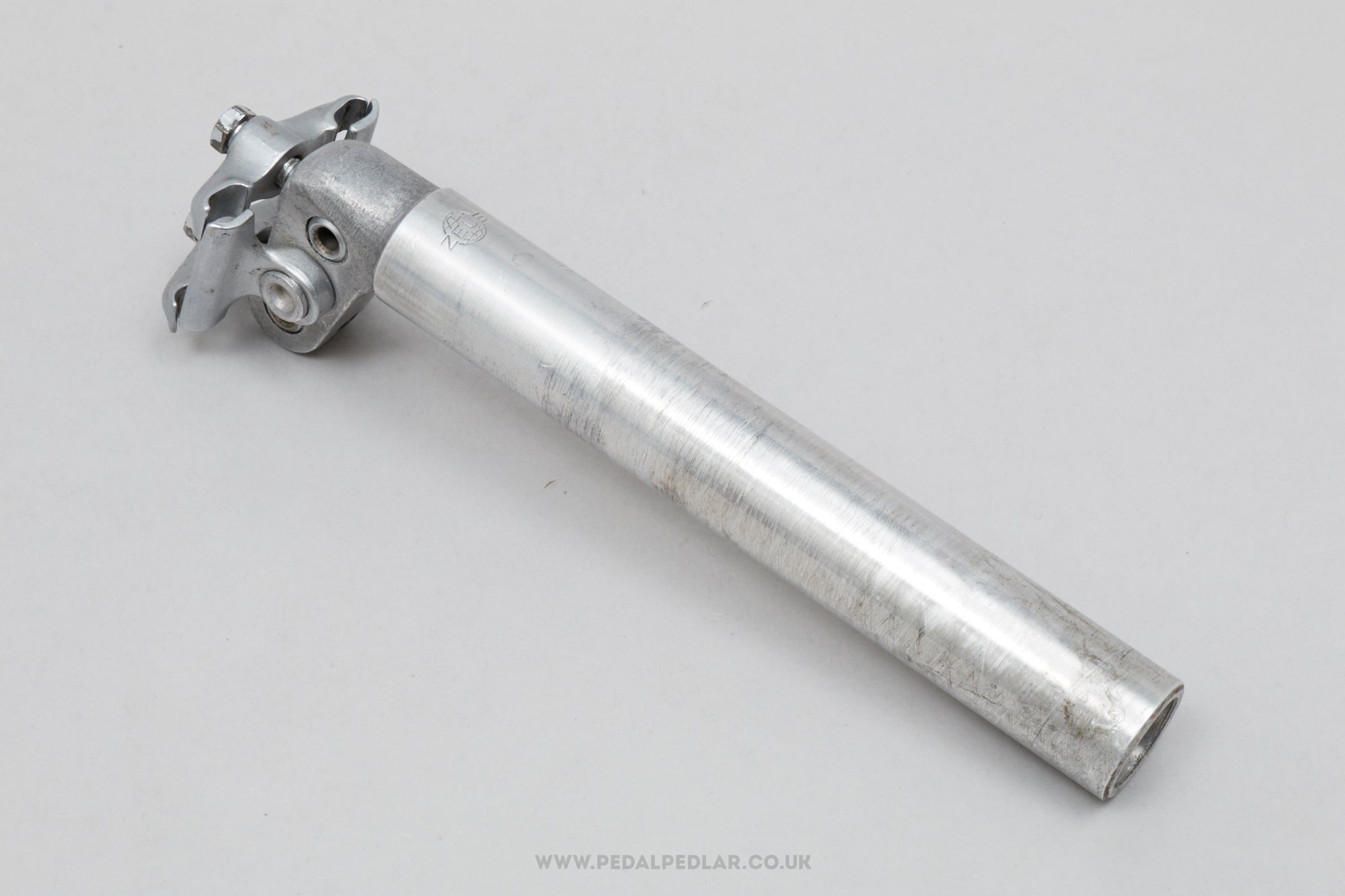 Zeus Criterium (Ref. 52) Twin Bolt Vintage 27.2 mm Seatpost - Pedal Pedlar - Bike Parts For Sale