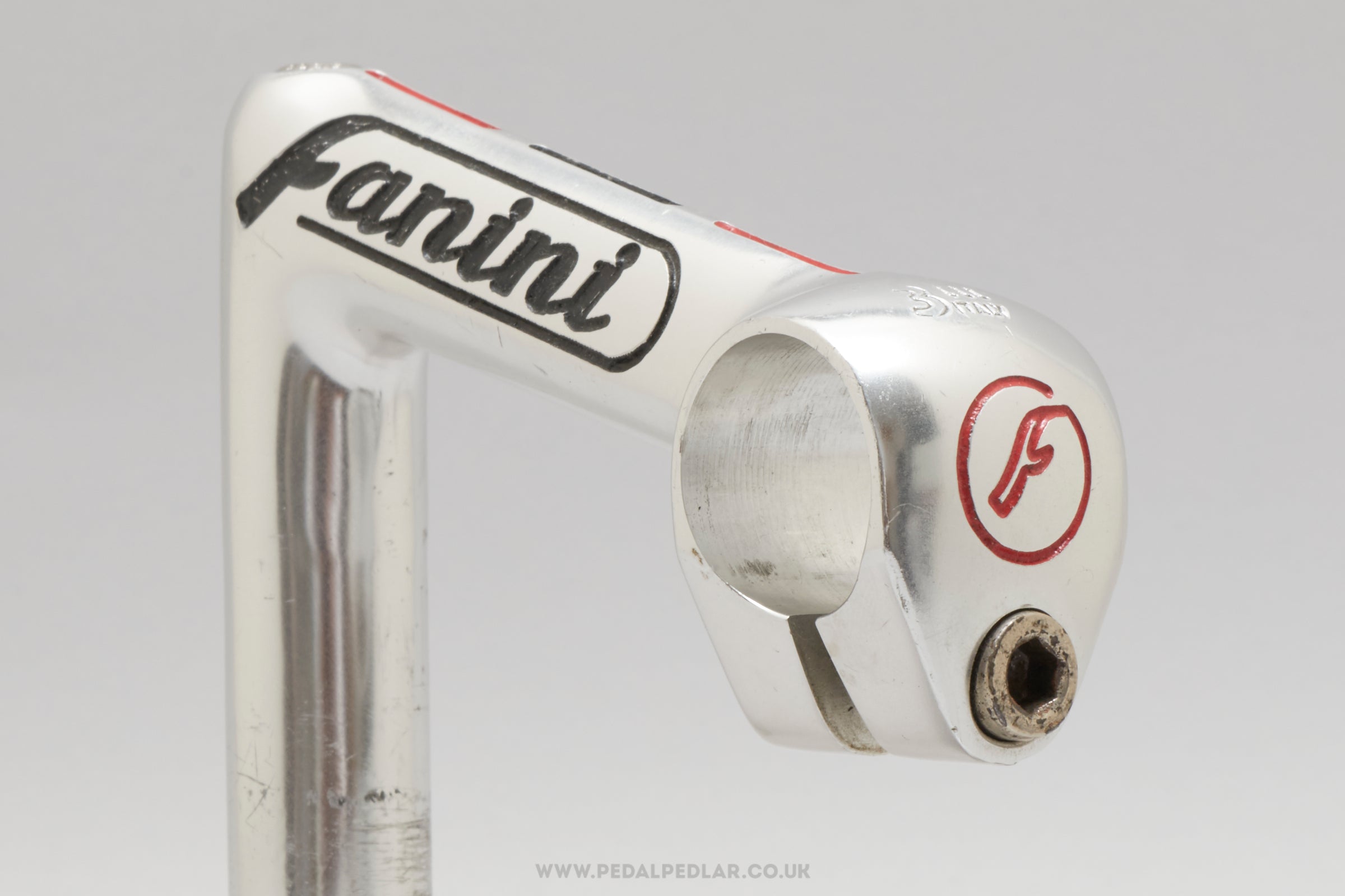 3TTT Record Strada (Mod.1) 2nd Type Fanini Pantographed Vintage 95 mm 1" Quill Stem - Pedal Pedlar - Bike Parts For Sale