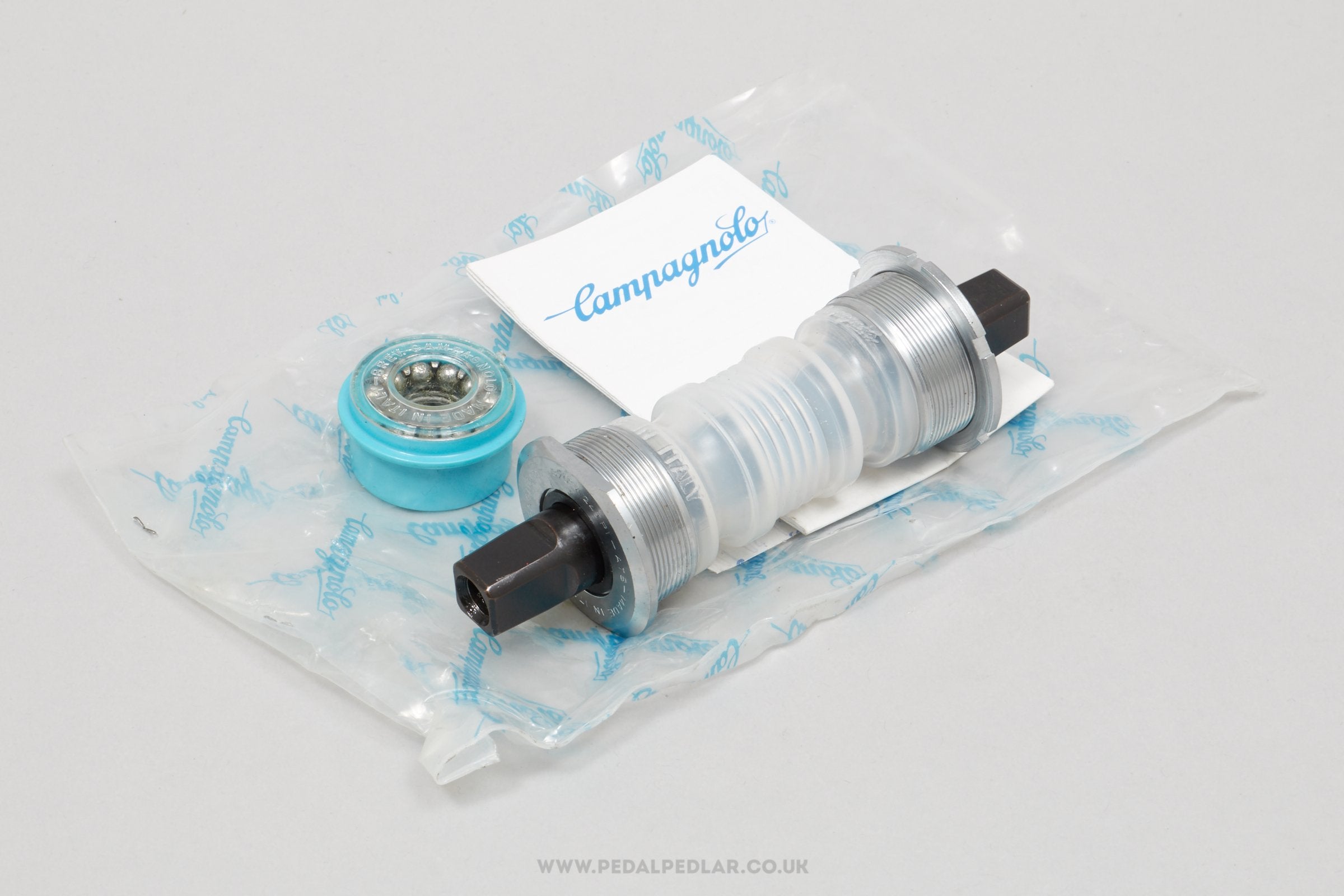 Campagnolo Contax NOS/NIB Vintage English Thread 132 mm Bottom Bracket - Pedal Pedlar - Buy New Old Stock Bike Parts