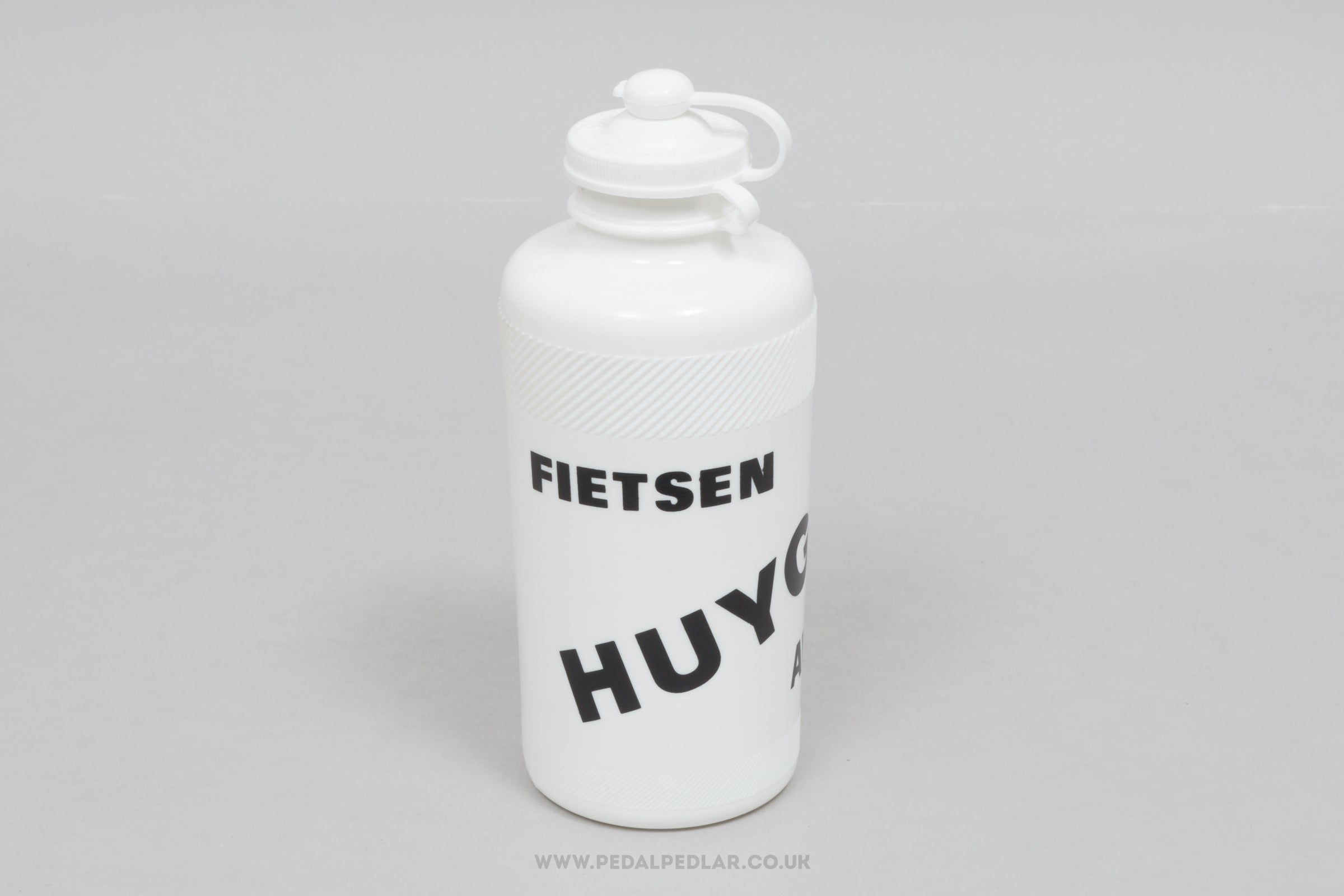 ALE Fietsen Huygens White NOS/NIB Vintage 500 ml Water Bottle - Pedal Pedlar - Buy New Old Stock Cycle Accessories