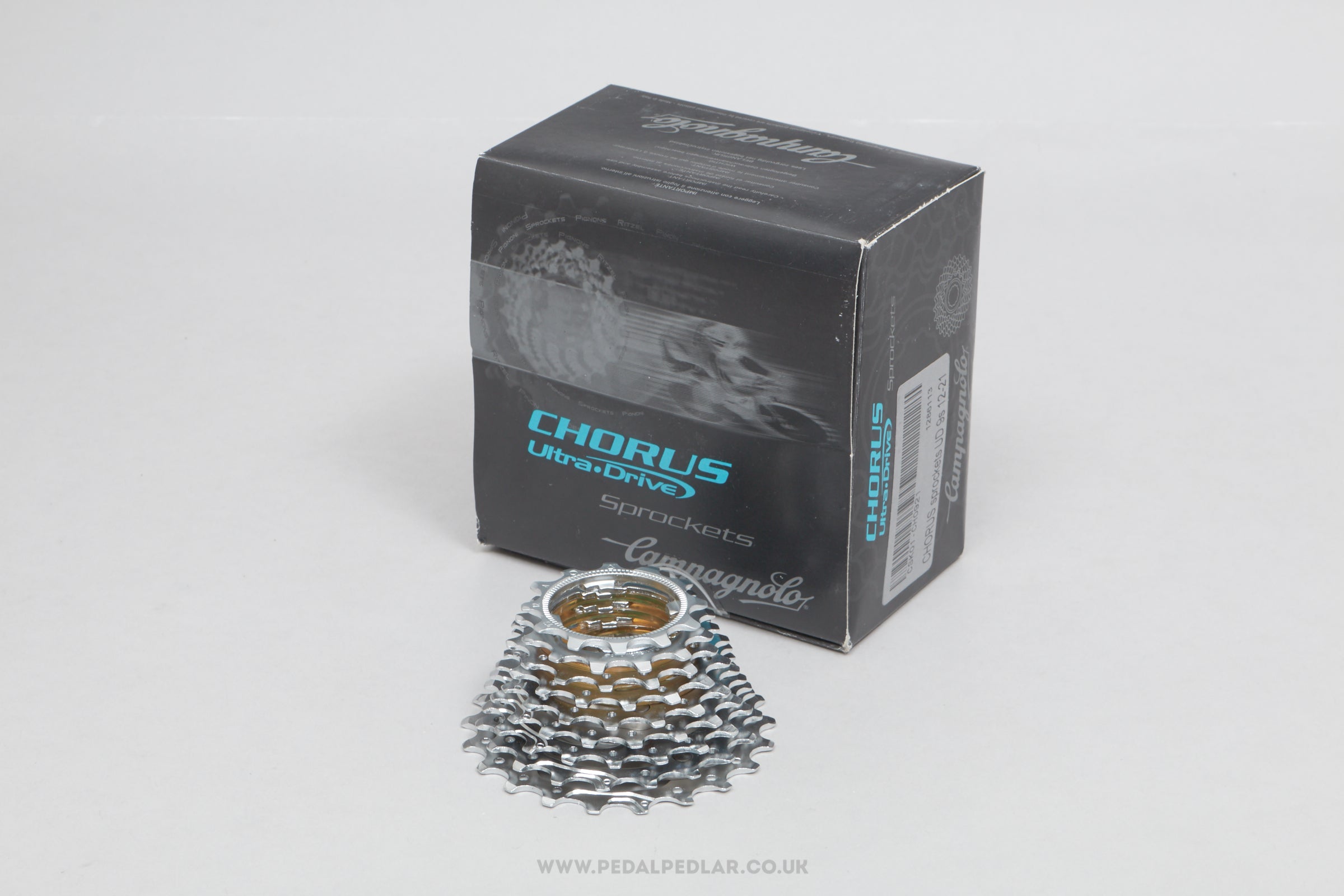 Campagnolo Chorus UD NOS/NIB Classic 9 Speed 12-21 Cassette - Pedal Pedlar - Buy New Old Stock Bike Parts