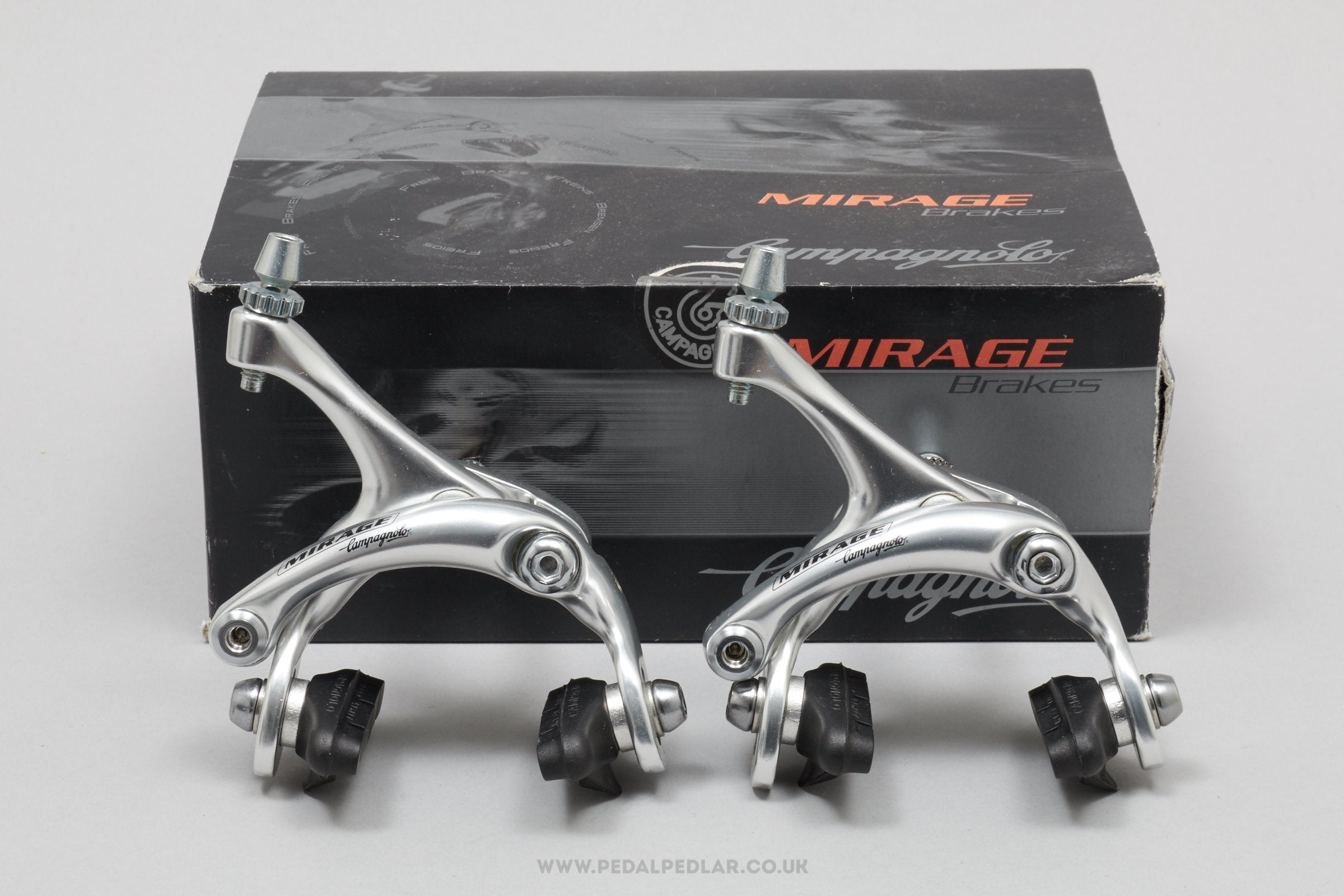 Campagnolo Mirage NOS/NIB Classic Dual Pivot Brake Calipers - Pedal Pedlar - Buy New Old Stock Bike Parts