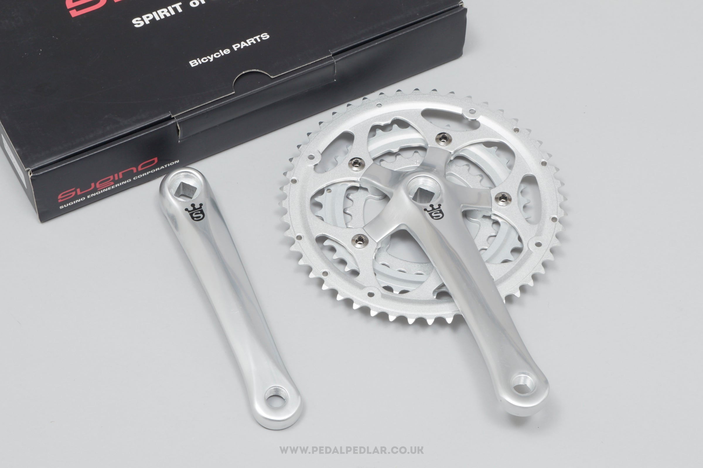 Sugino XD2 (XD 600T) NOS/NIB Classic Triple 175 mm Touring Chainset - Pedal Pedlar - Buy New Old Stock Bike Parts